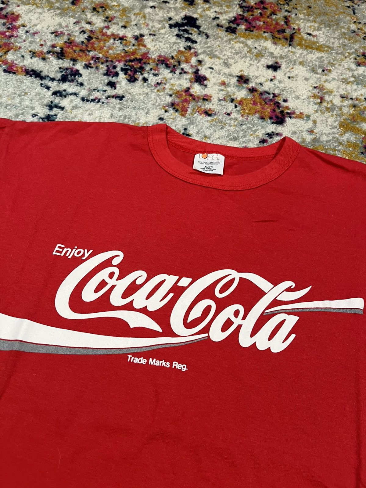 Vintage Vintage Coca-Cola Shirt XL Size US XL / EU 56 / 4 - 2 Thumbnail
