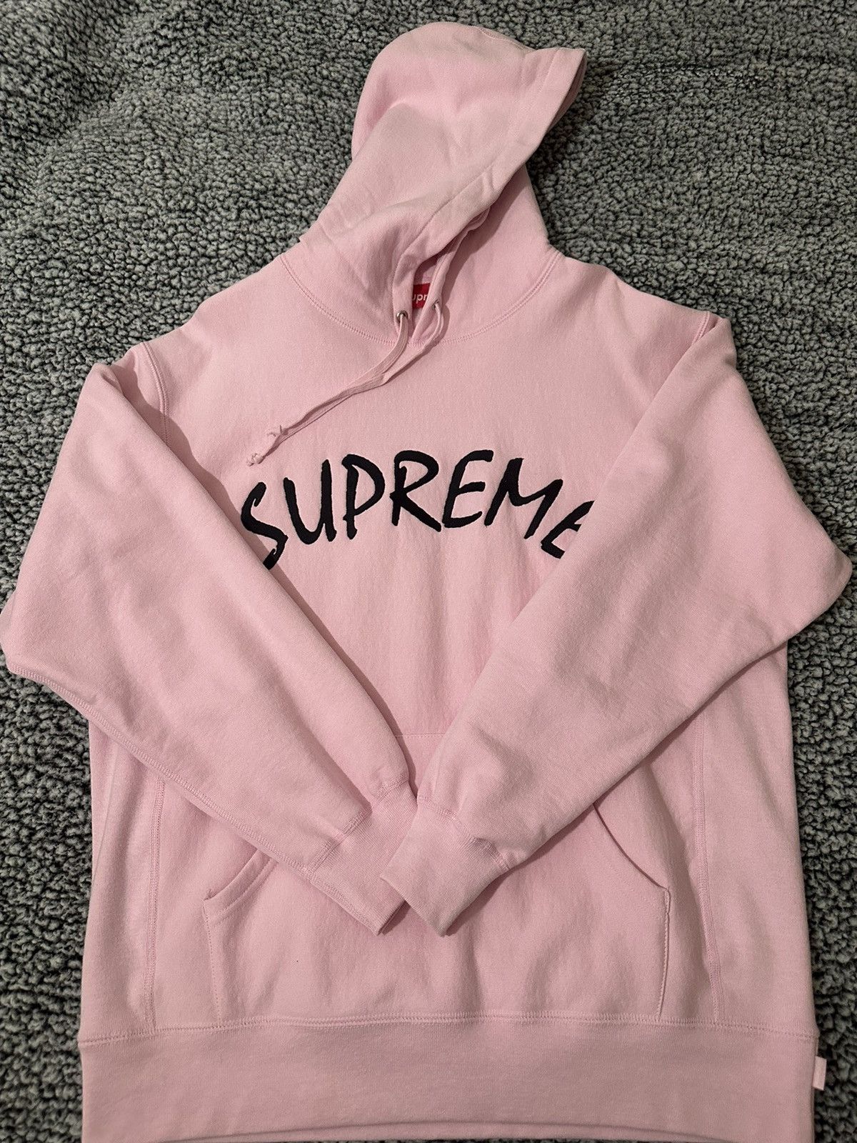 Supreme Supreme FTP Arc Hooded Sweatshirt Light Pink | Grailed