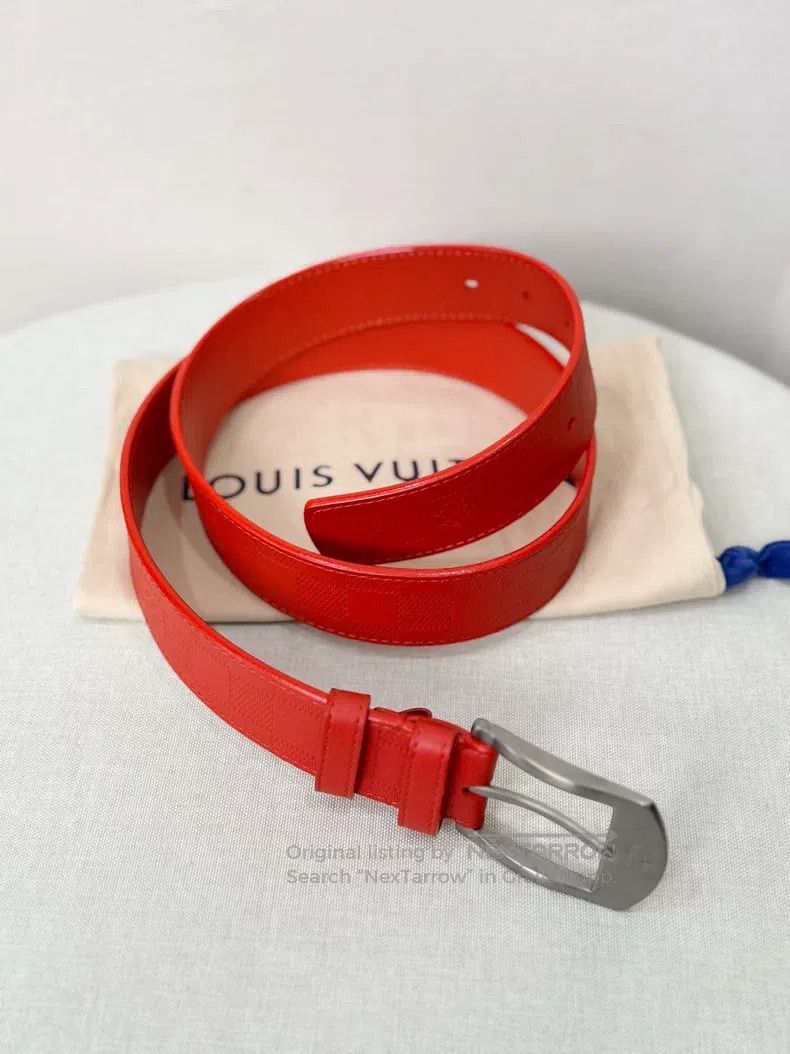 Louis Vuitton Louis Vuitton Checkerboard Belt Size ONE SIZE - 2 Thumbnail