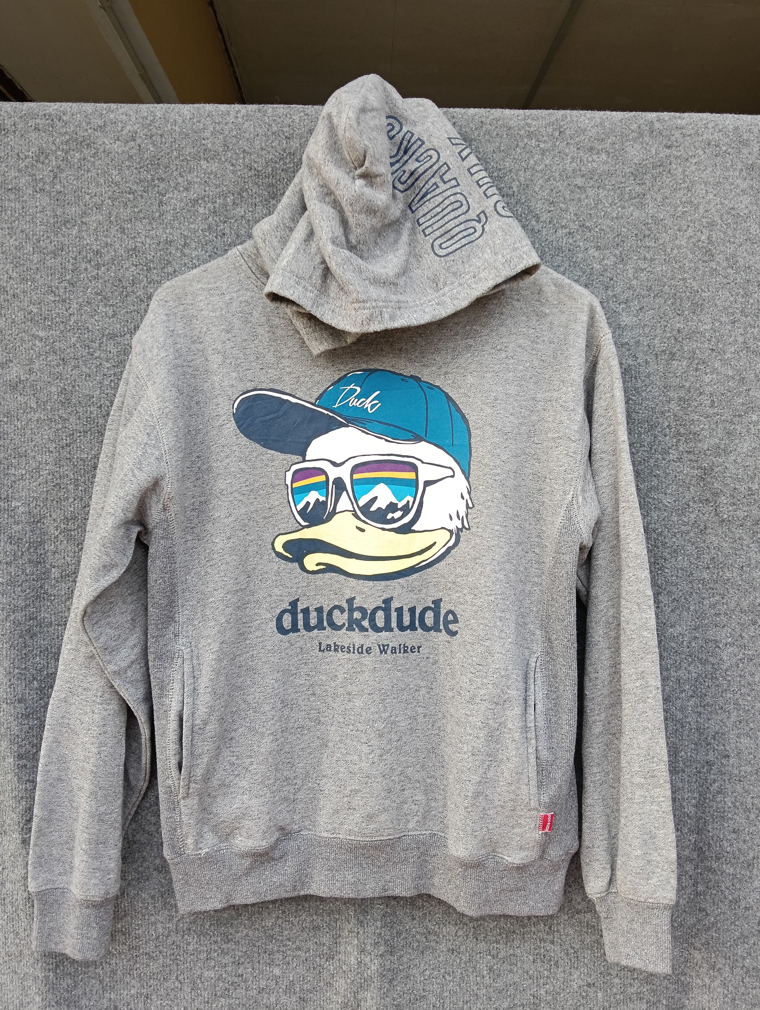 Japanese Brand Duck Dude Hoodie Japanese 🇯🇵 Streetwear. Size US M / EU 48-50 / 2 - 1 Thumbnail