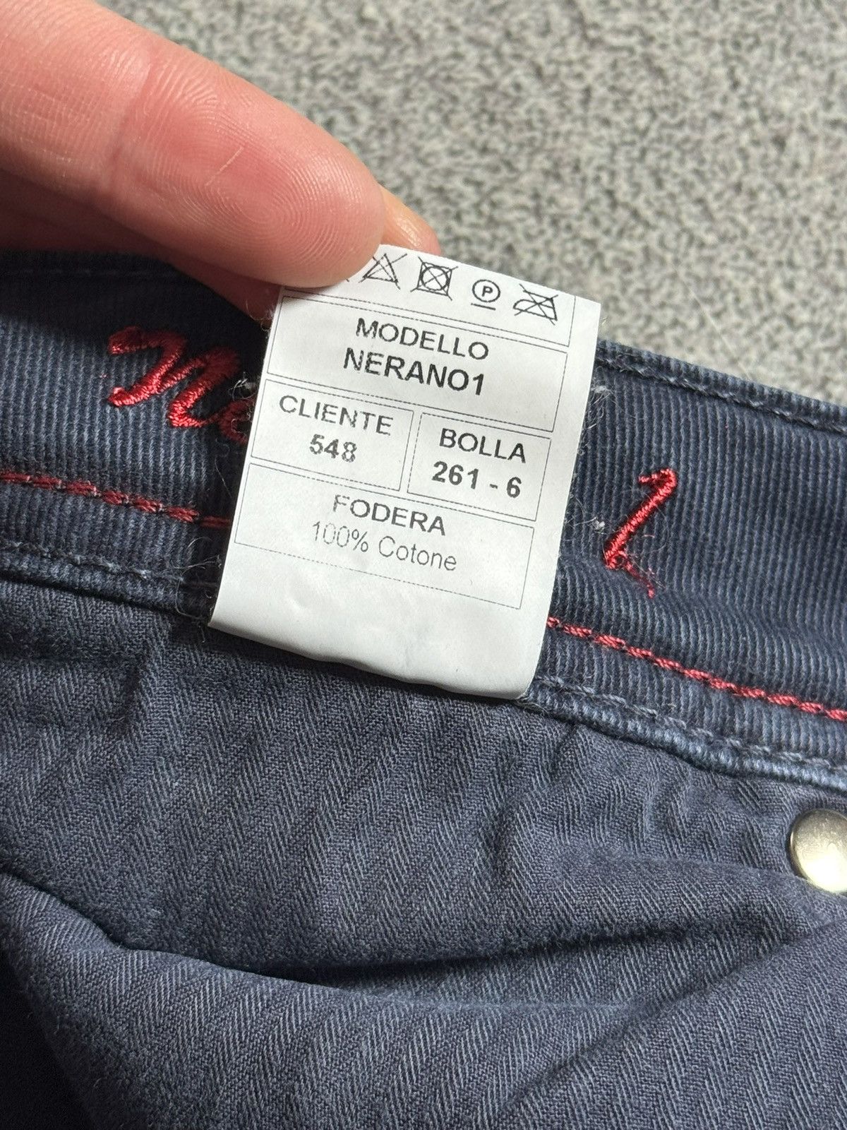 Marco Pescarolo Marco Pescarolo 32size Nerano 1 pants trousers chinos jeans Size 24" / US 00 / IT 34 - 14 Thumbnail
