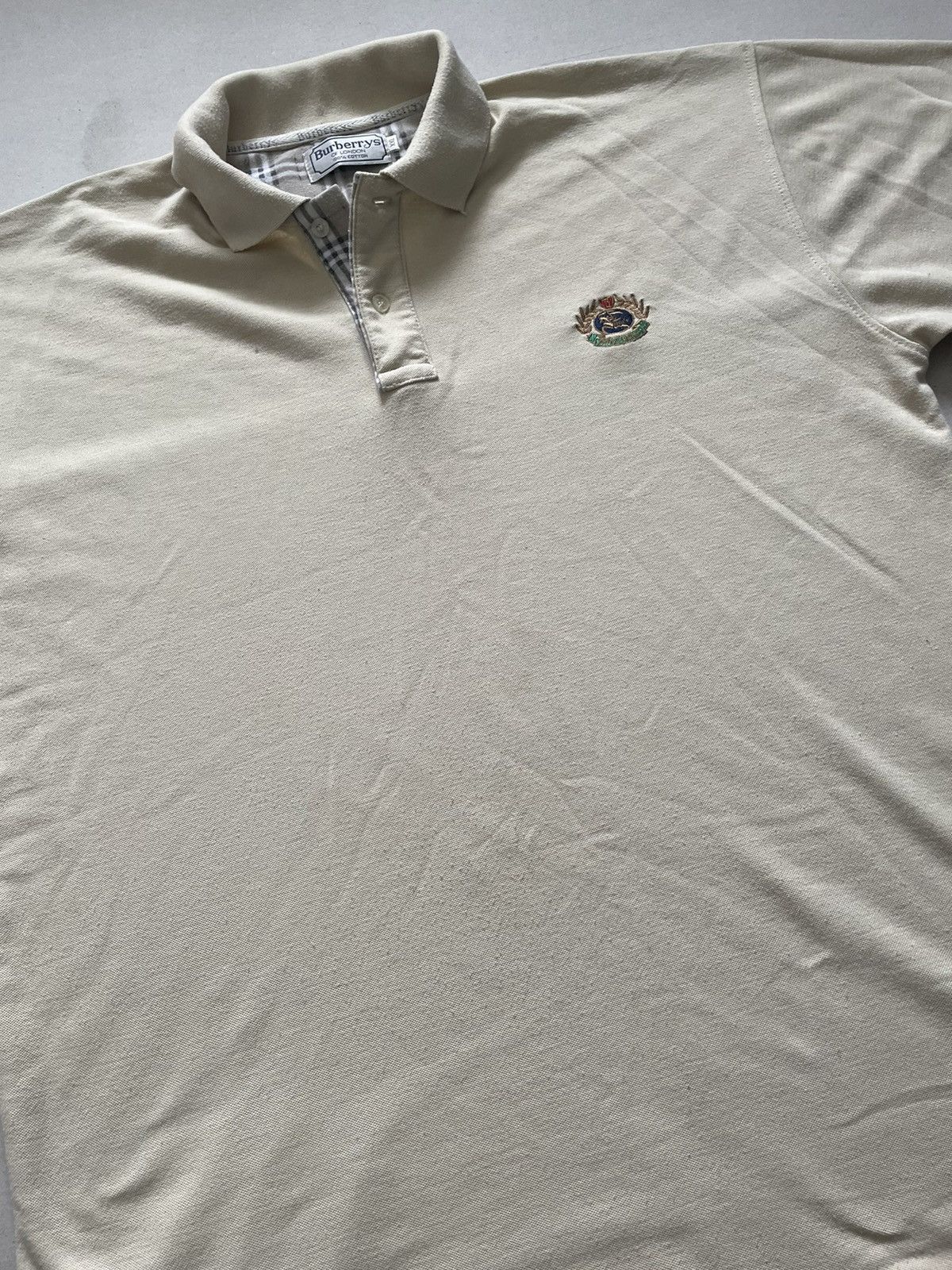Burberry Vintage Burberry’s Polo Shirt burberry tee shirt rare Size US XXL / EU 58 / 5 - 3 Thumbnail