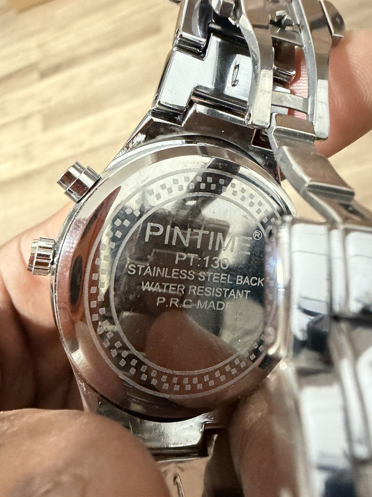 Vintage Y2K Pointer Number Dual Display Quartz Watch Stainless Steel Size ONE SIZE - 5 Thumbnail
