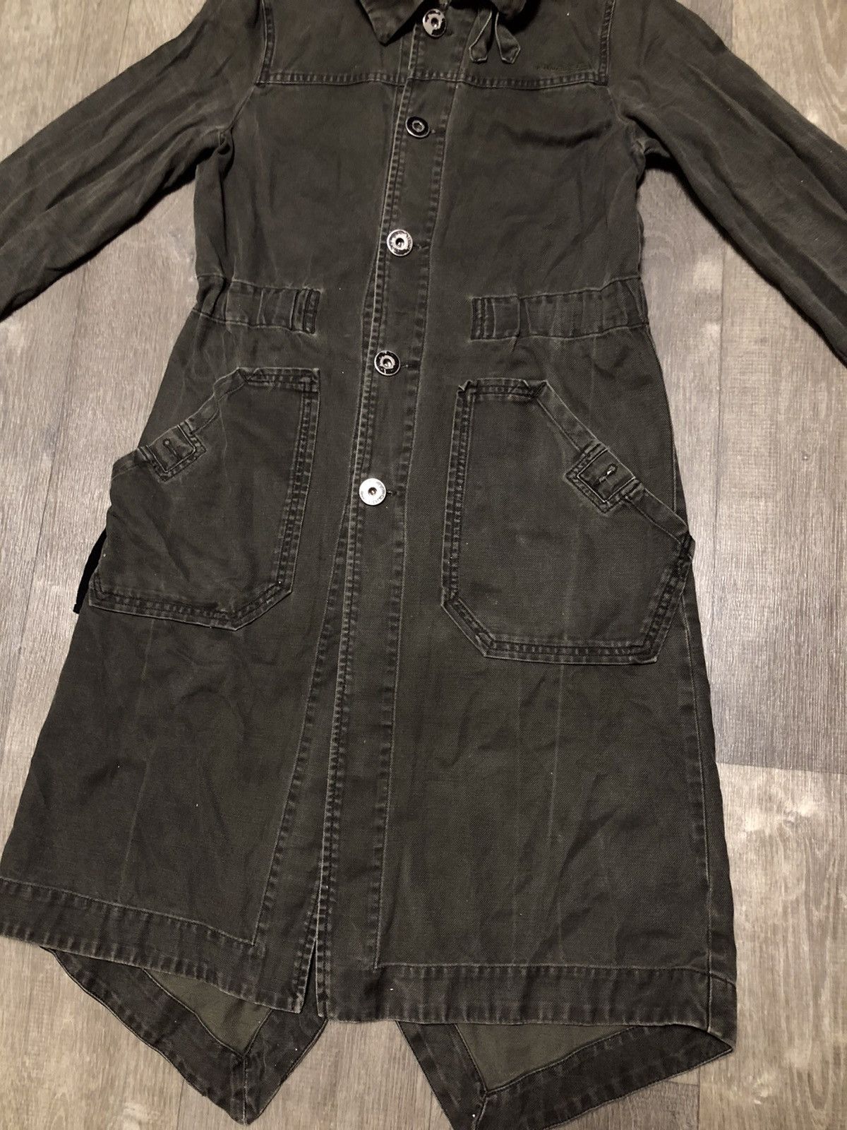 Diesel × Vintage Vintage Diesel Jeans Coat Size M / US 6-8 / IT 42-44 - 4 Thumbnail