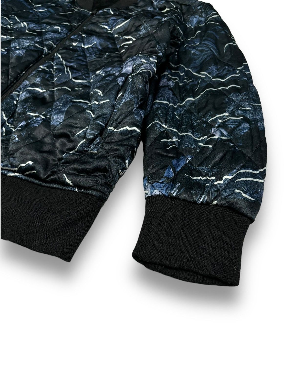 Other Vintage Paradox Reversible Fleece Quilted Bomber Jacket Size US M / EU 48-50 / 2 - 12 Thumbnail