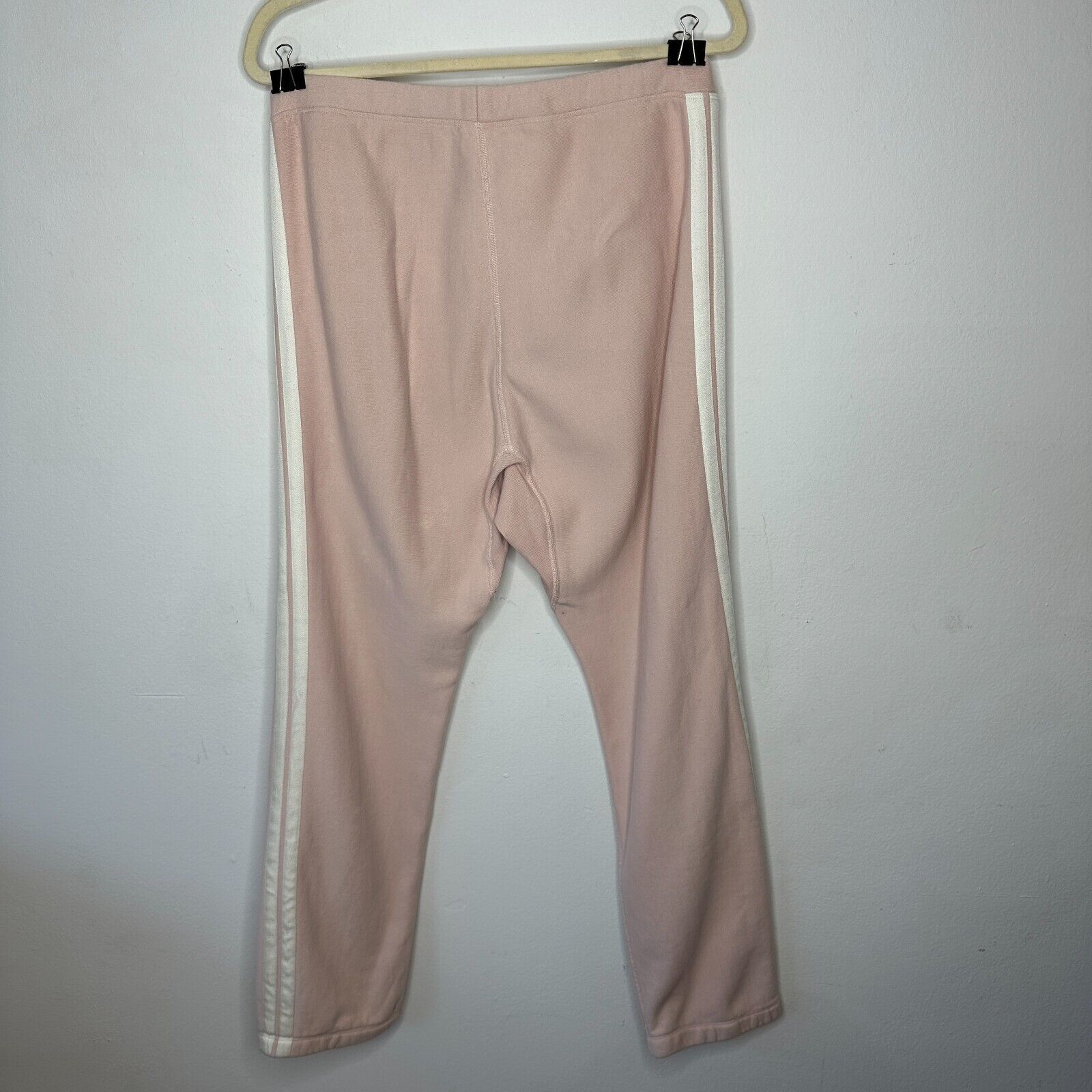 Pink Light Pink Drawstring High Waist Jogger White Side Stripe M Size 30" / US 8 / IT 44 - 6 Thumbnail