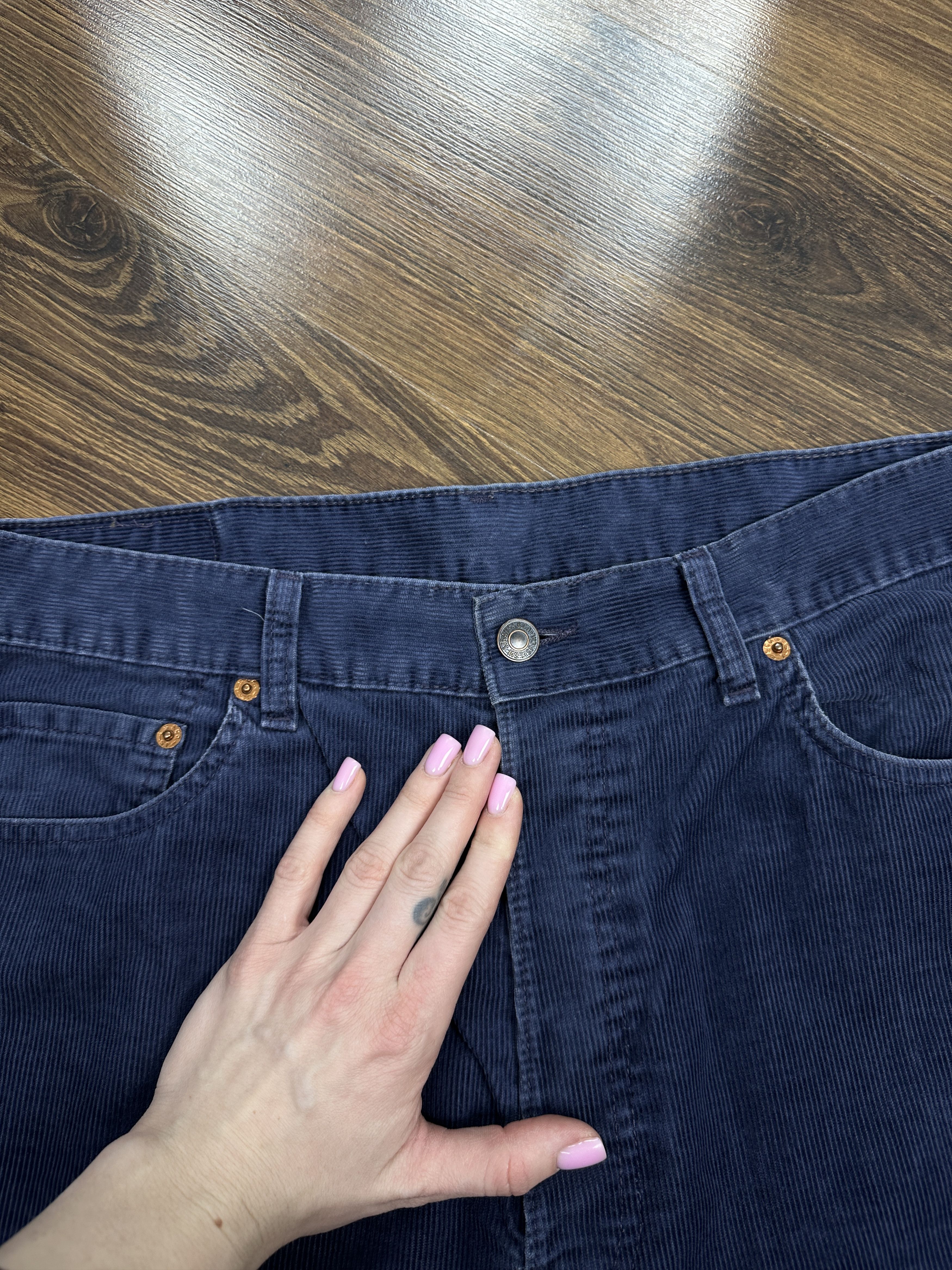 Levi's × Levi's Vintage Clothing Levi's 551 Vintage Mens Corduroy Denim Pants Size US 36 / EU 52 - 5 Thumbnail