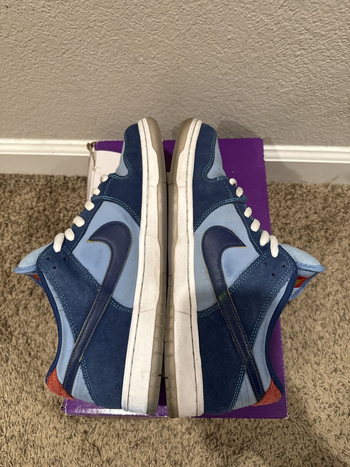 Nike SB Nike SB Dunk Low “Why So Sad?” Size US 11 / EU 44 - 5 Thumbnail