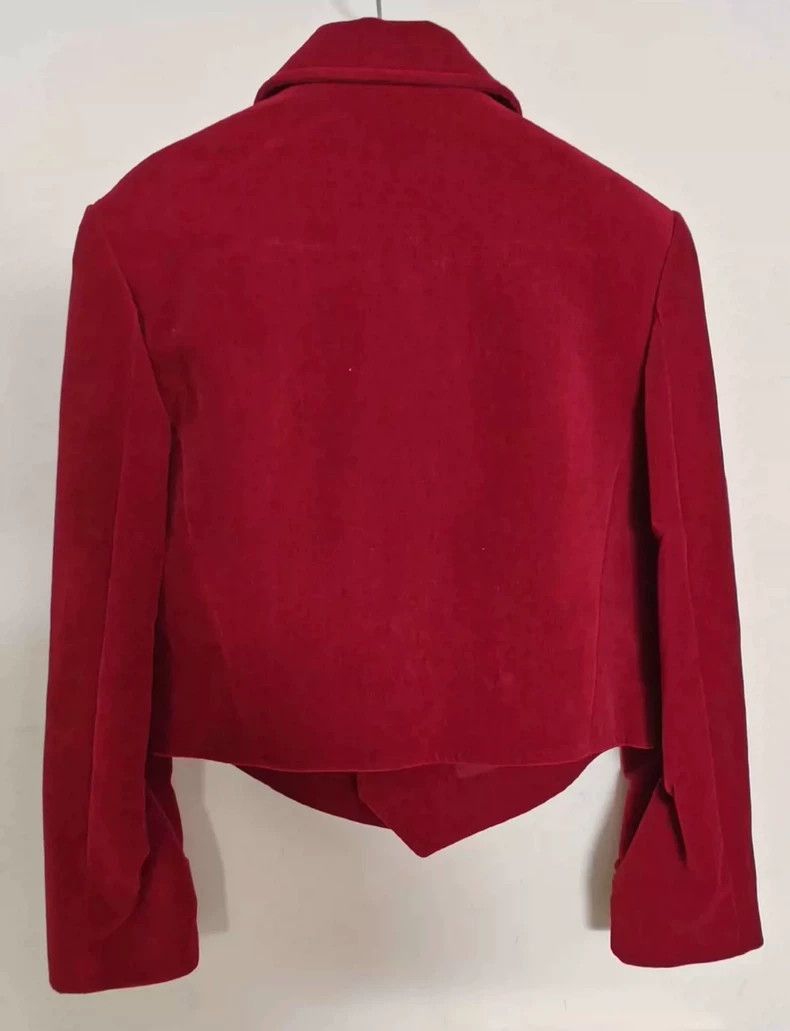 Saint Laurent Paris Saint Laurent Paris Saint Laurent Red Court Jacket FR42 Si Size US M / EU 48-50 / 2 - 3 Thumbnail