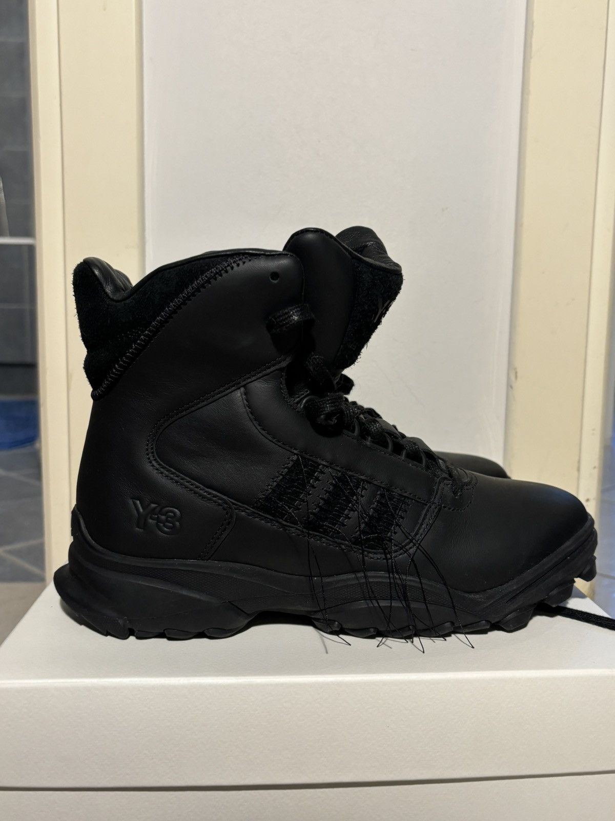 Adidas × Y-3 ADIDAS Y-3 GSG9 BLACK BOOTS Size US 7 / IT 37 - 3 Thumbnail