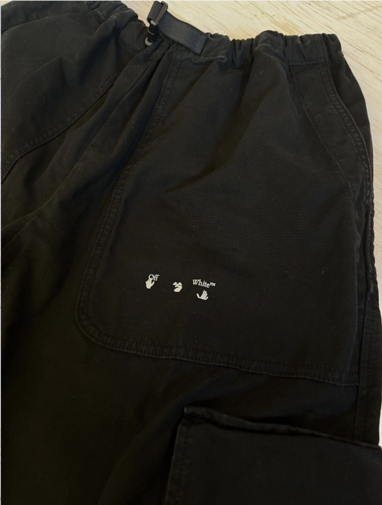 Off-White Off-White Buckled Cargo Pants with Straps – Size 34 Size US 34 / EU 50 - 10 Thumbnail