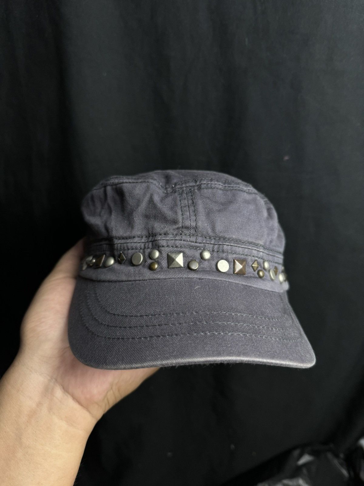 Beauty Beast × If Six Was Nine × Japanese Brand Studded Skulls Japanese Hat Cadet Codes Combine Size ONE SIZE - 2 Thumbnail