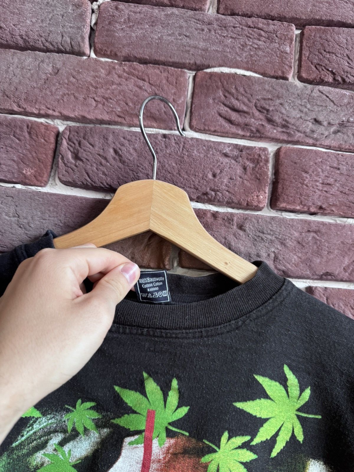 Band Tees Rare 2Pac Marijuana 00s Vintage Rap Band Sweatshirt Tupac y2 Size US L / EU 52-54 / 3 - 7 Thumbnail