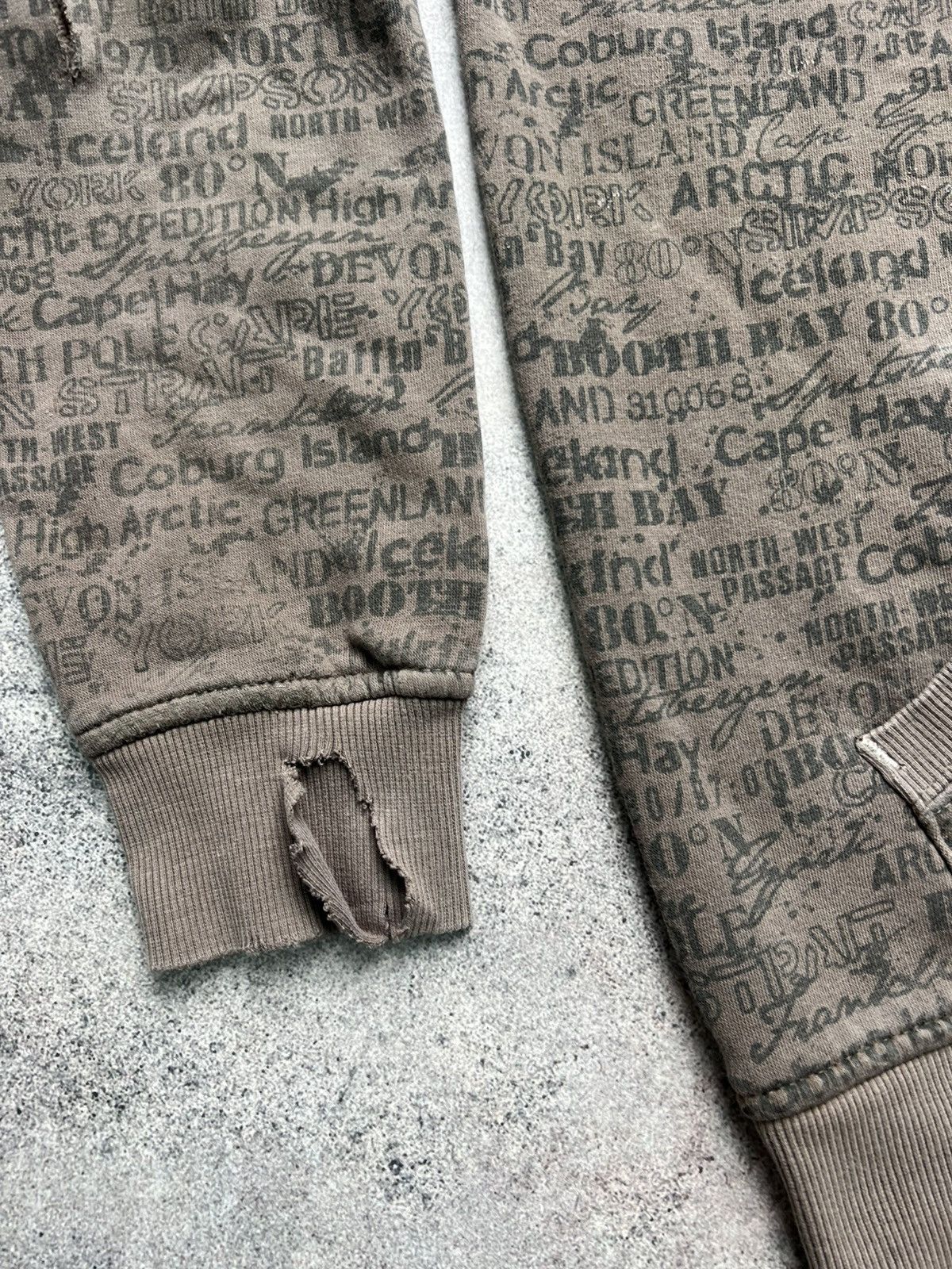 Hysteric Glamour Vintage explorer distressed faded hoodie Size US M / EU 48-50 / 2 - 4 Thumbnail