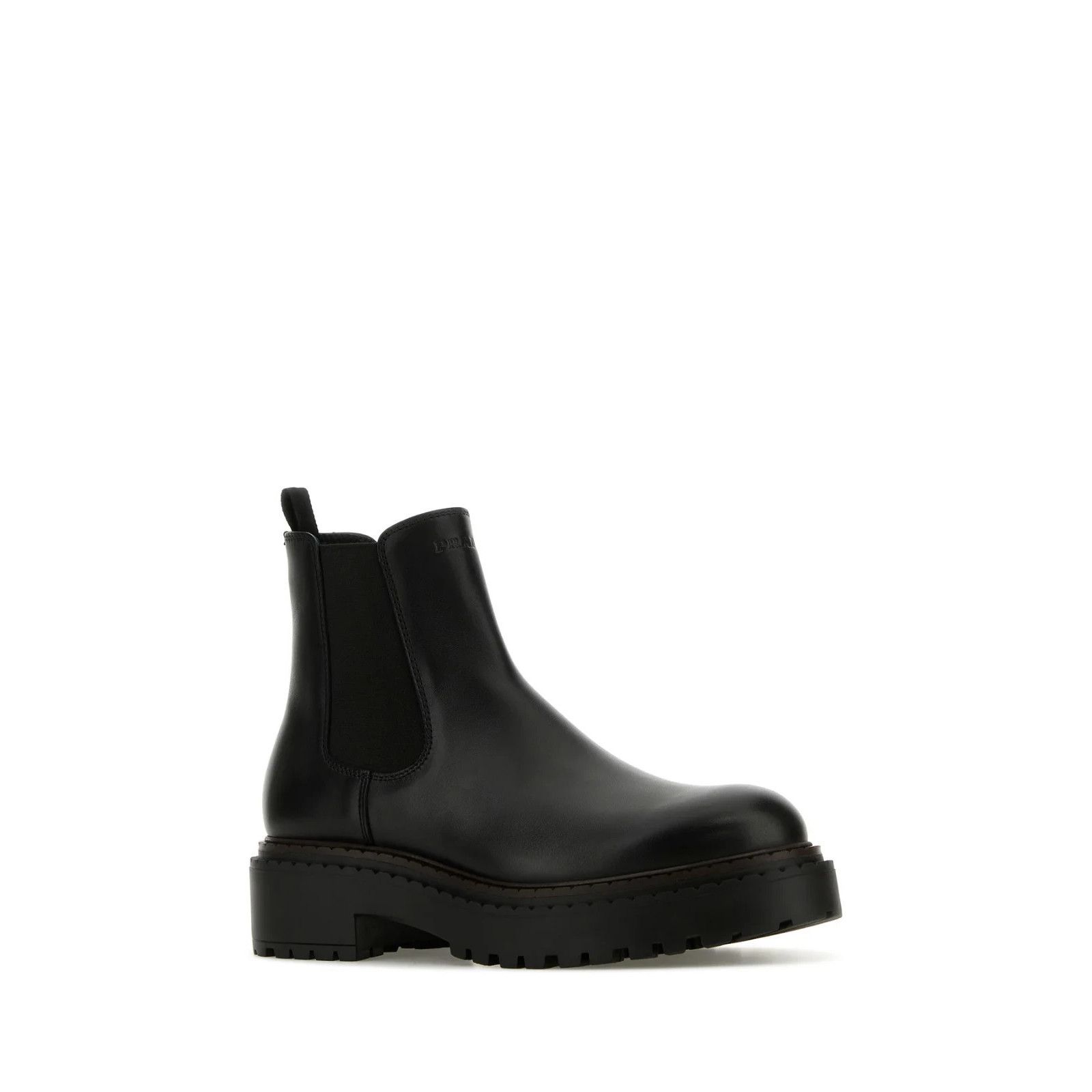Prada PRADA Black Leather Ankle Boots New And Authentic (Men's siz Size US 12 / EU 45 - 2 Thumbnail
