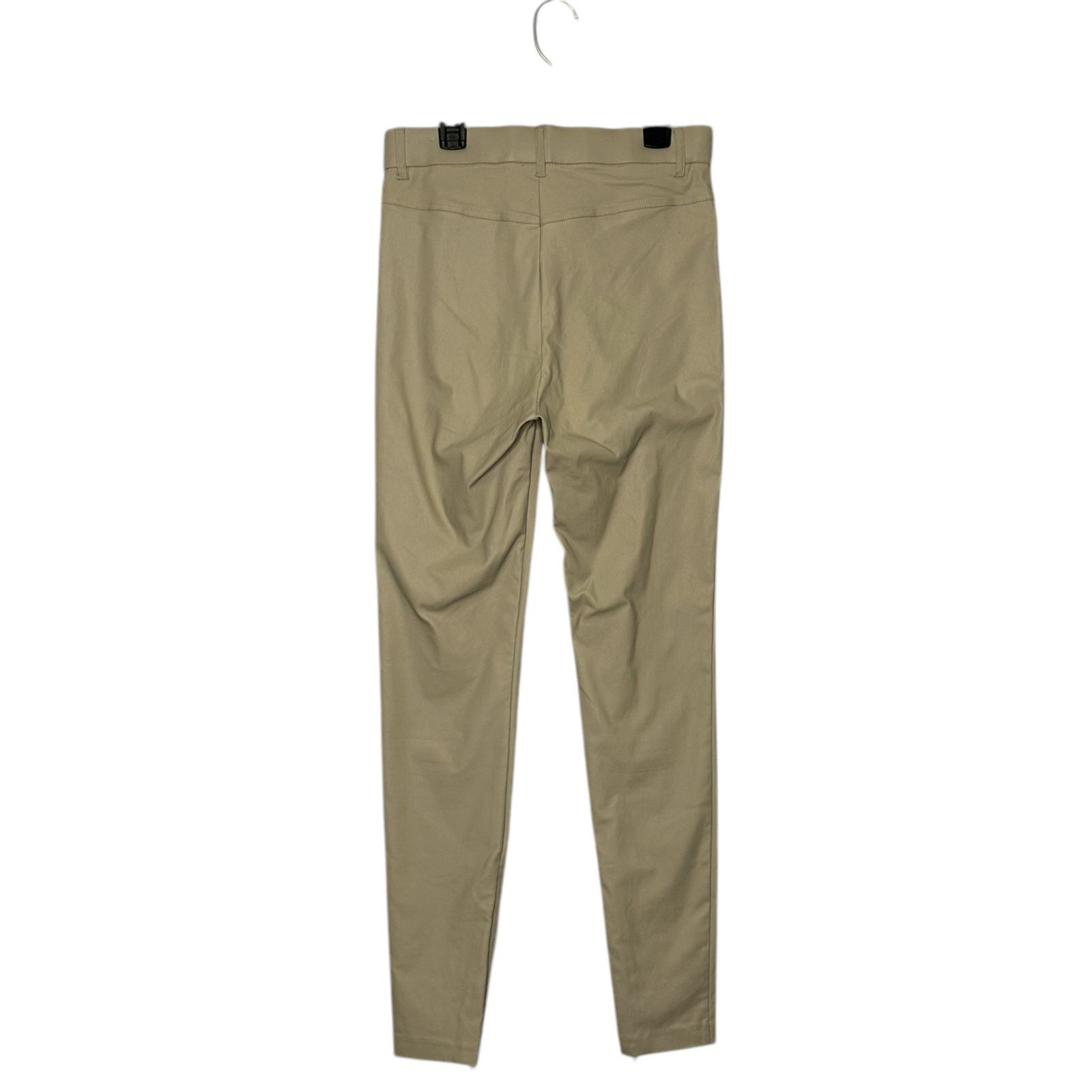 Zara ZARA cream beige vegan leather skinny pants size Medium Size 28" / US 6 / IT 42 - 6 Thumbnail