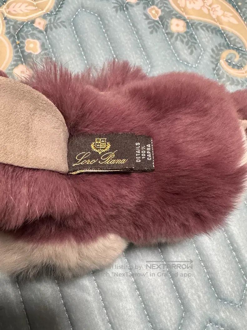 Loro Piana Loro Piana size 12cm Furry fur toy, height 12cm Size ONE SIZE - 3 Thumbnail