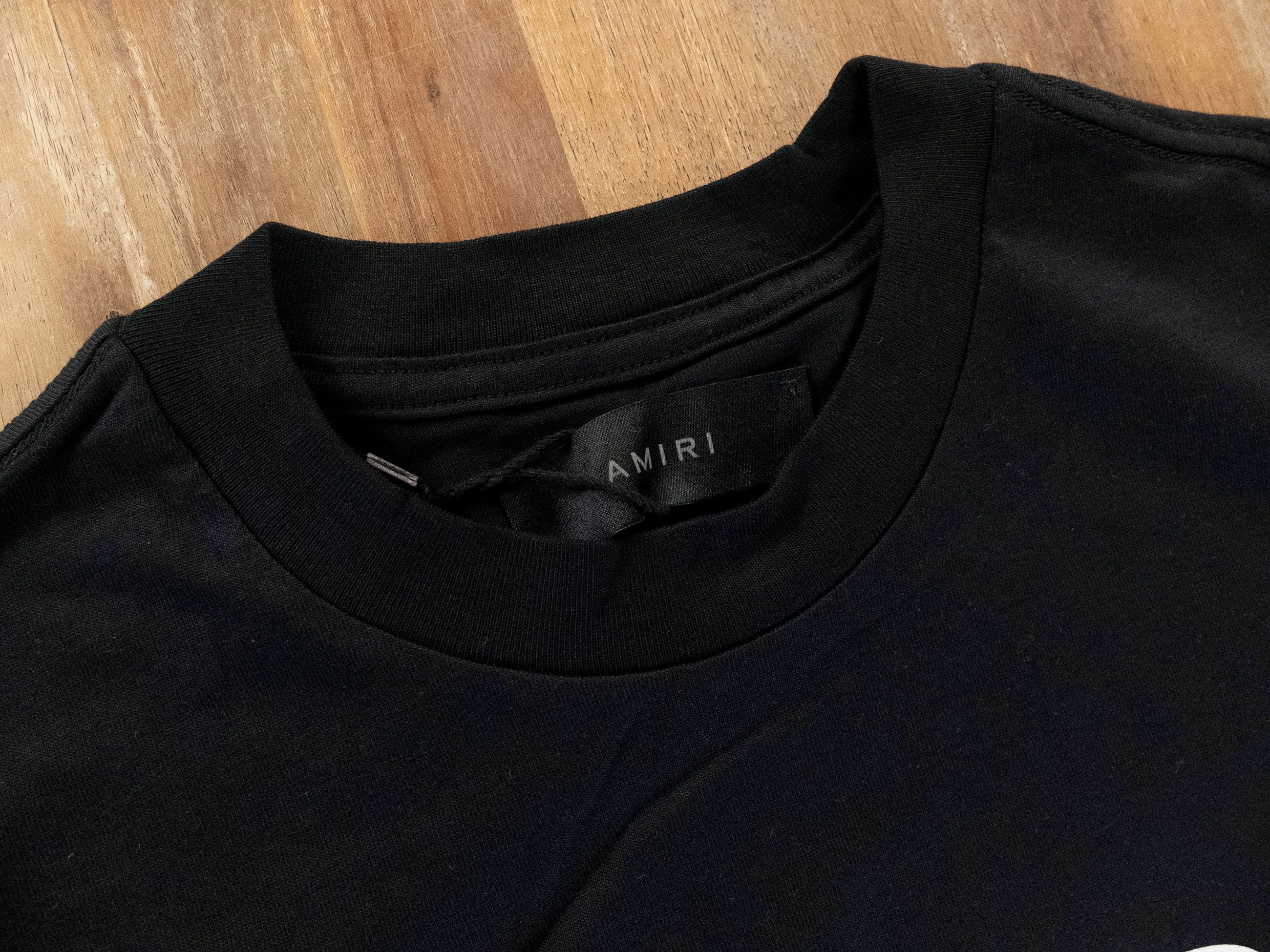 Amiri AMIRI Core collection black logo print t-shirt Medium Size US M / EU 48-50 / 2 - 5 Thumbnail