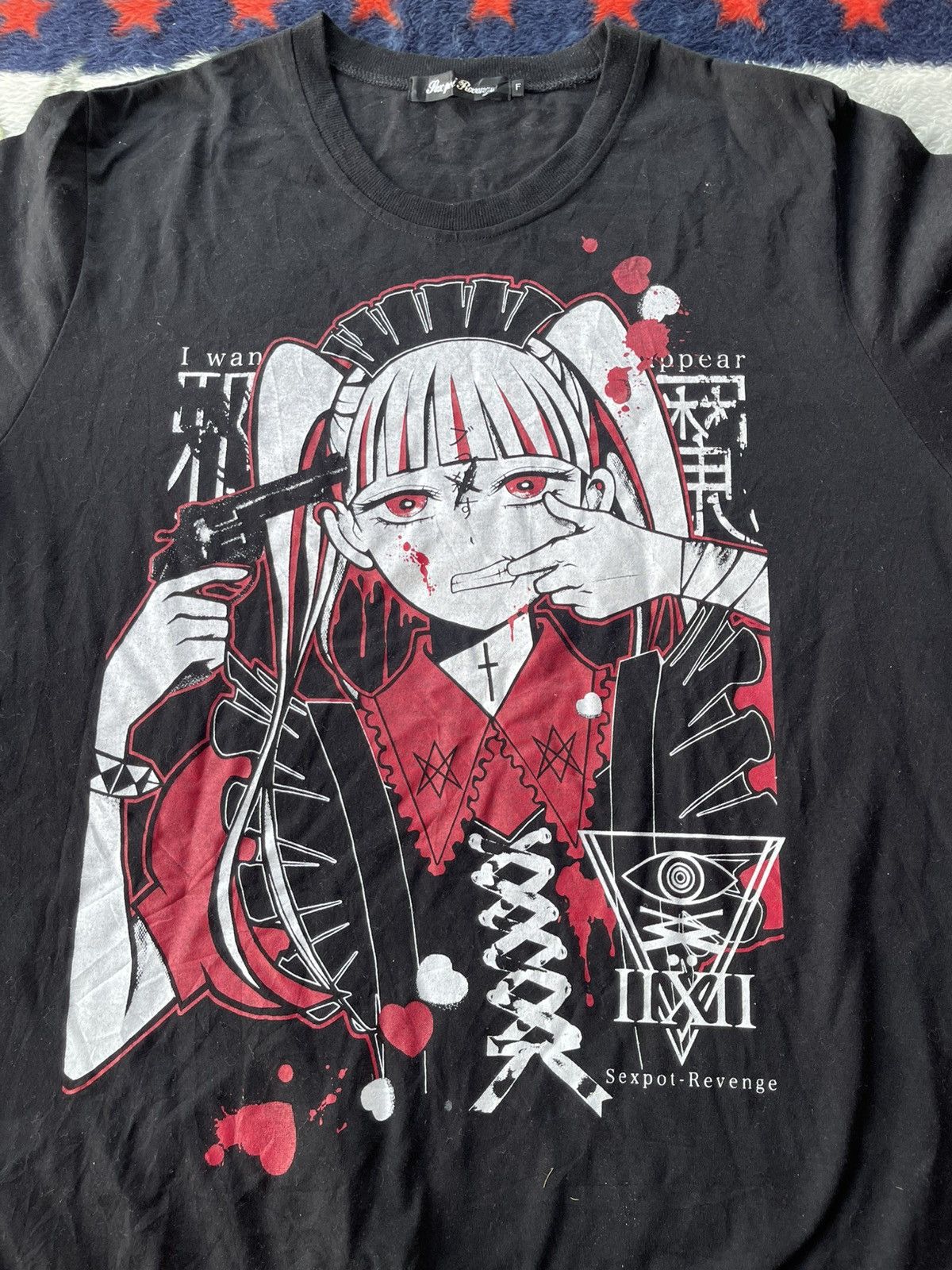 Sex Pot ReVeNGe Anime-Style Character Graphic Sexpot-Revenge Shirt Tee Size XL / US 12-14 / IT 48-50 - 17 Thumbnail