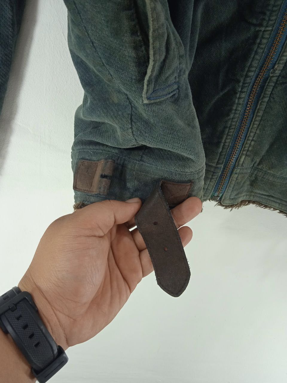 Carter's × If Six Was Nine Vintage Sunfaded Carters Velvet Full Zipper Jacket Size US L / EU 52-54 / 3 - 9 Thumbnail