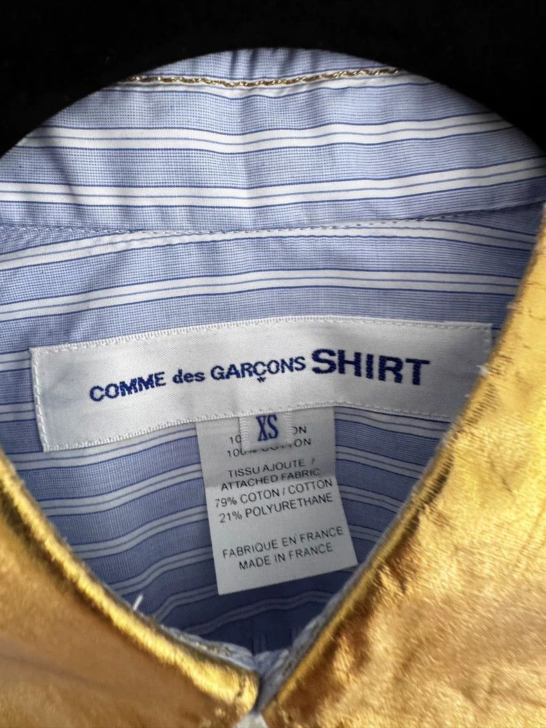 Comme des Garcons Comme Des Garcons Blonde Collar Shirt Size US XS / EU 42 / 0 - 4 Thumbnail