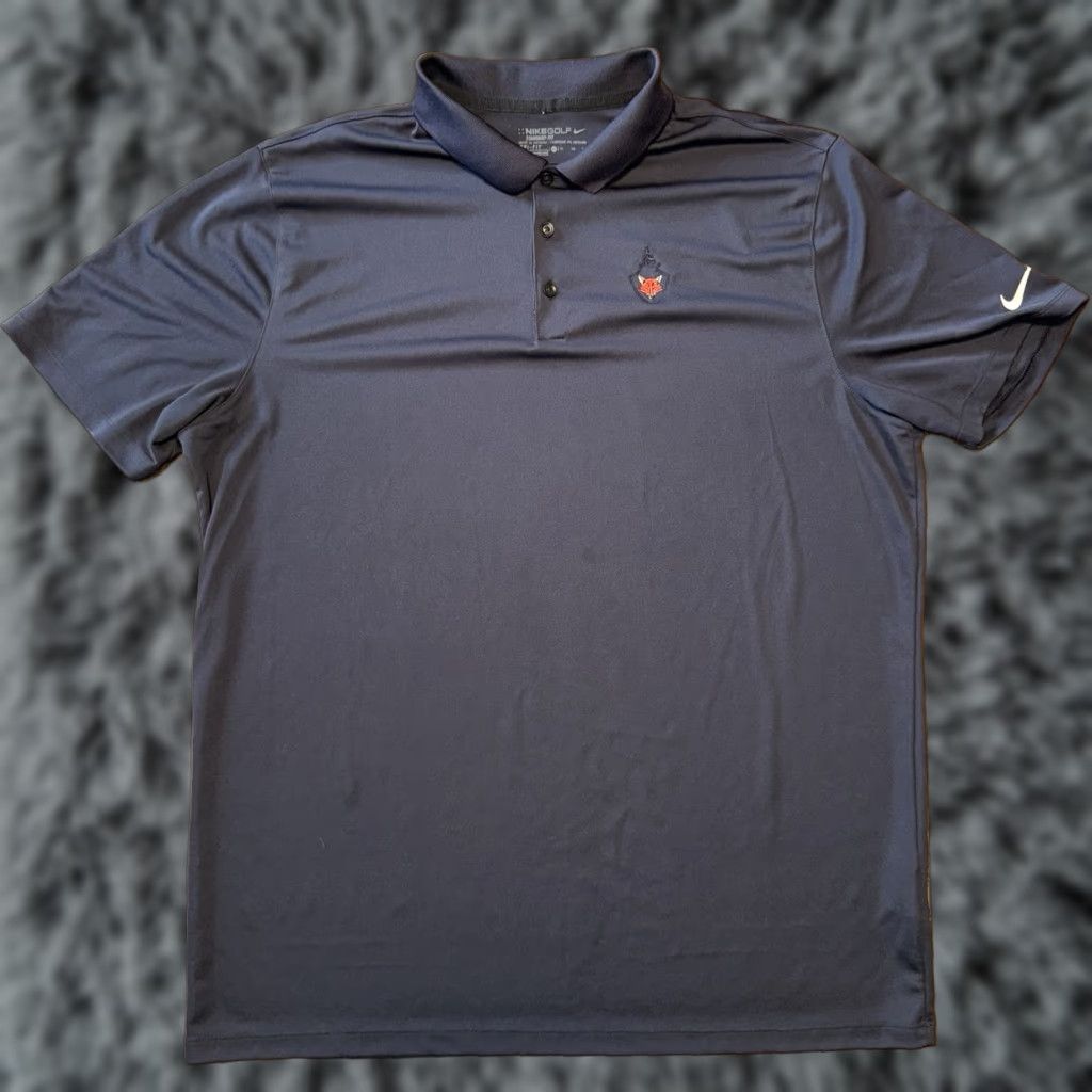 Nike Nike Polo Shirt Fox Chapel Golf Club Mens XL Dark Navy Blue Dri-Fit Size US XL / EU 56 / 4 - 1 Thumbnail