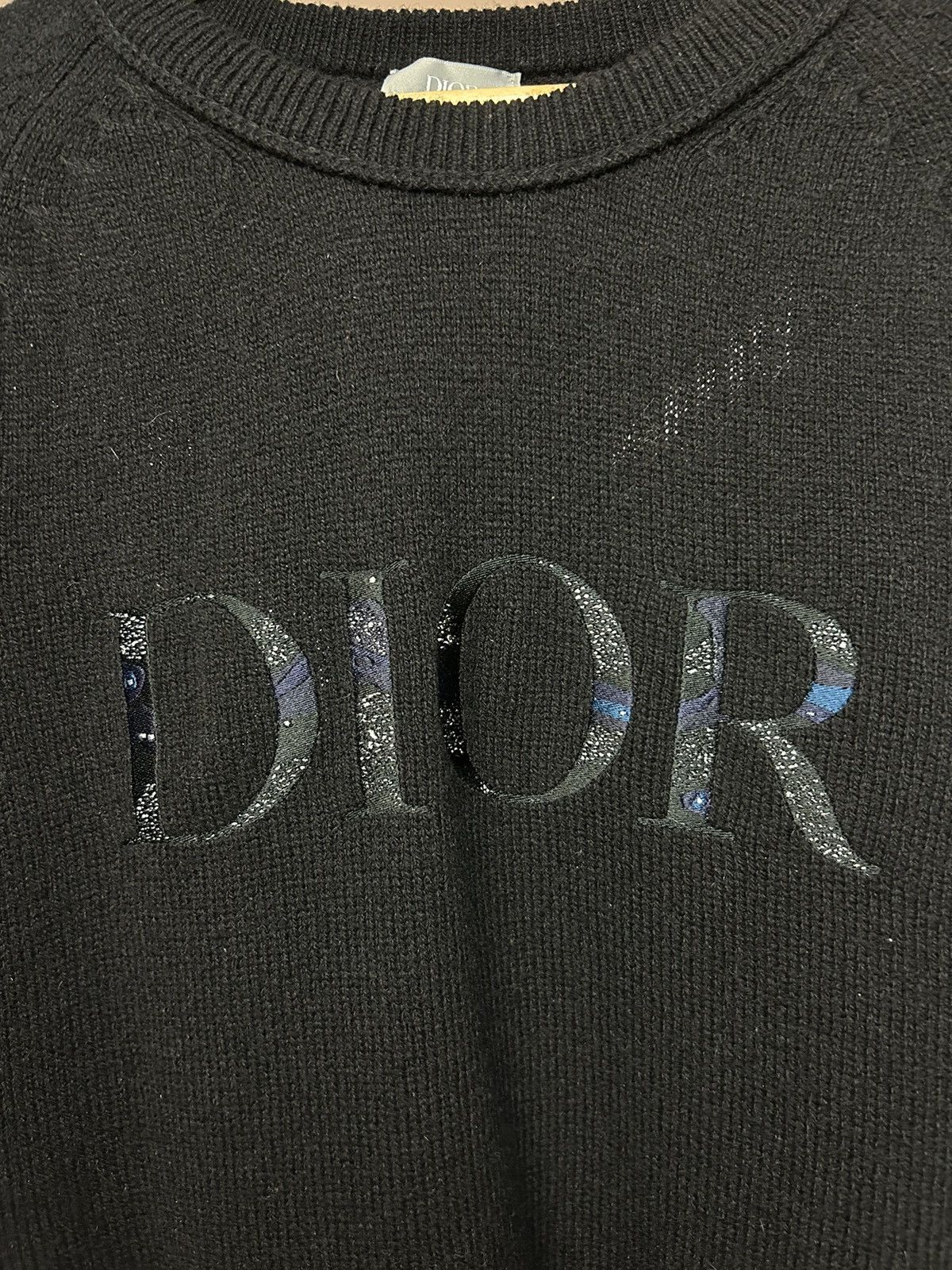 Dior Dior Embroidered Sweater Size US XL / EU 56 / 4 - 2 Thumbnail