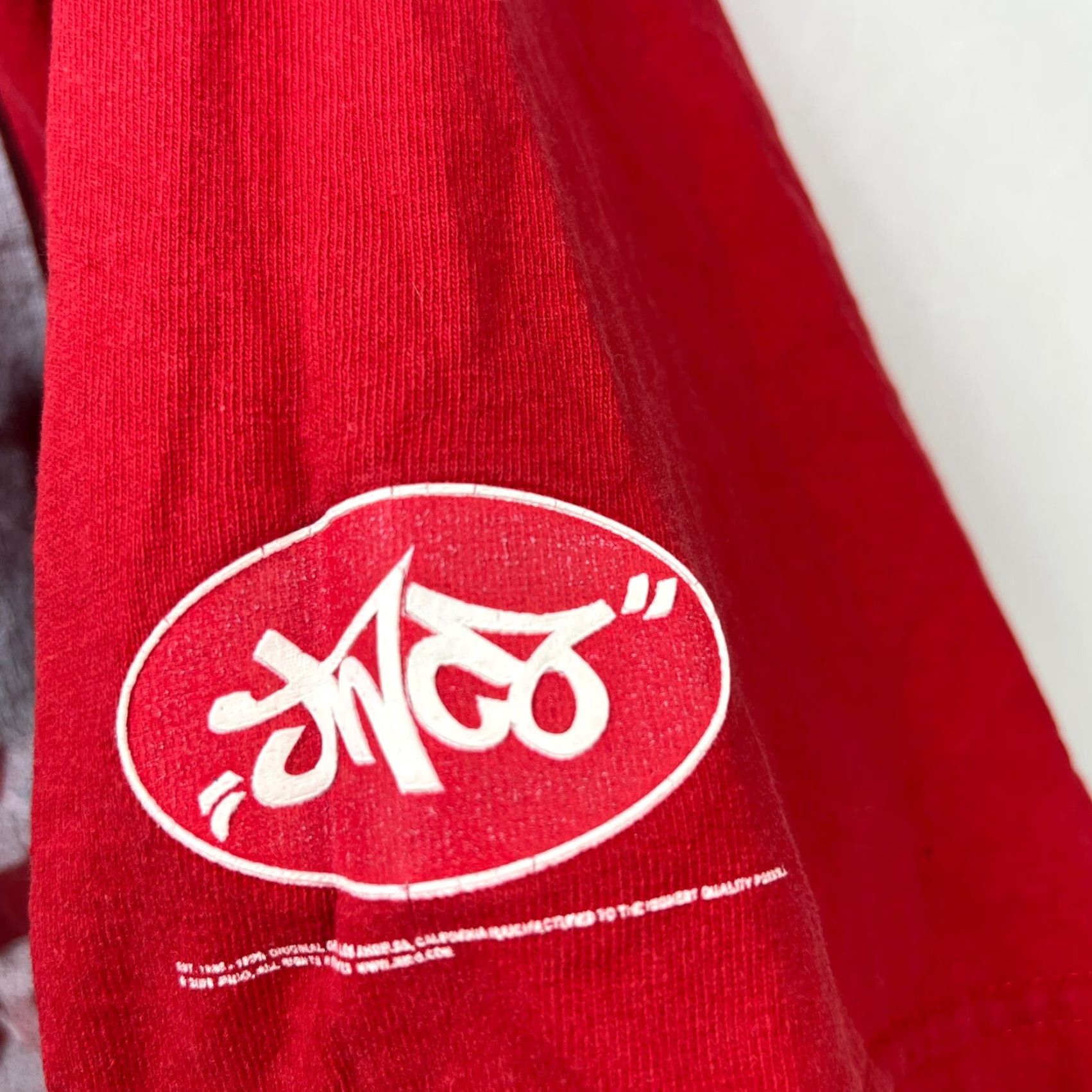 JNCO **VINTAGE Y2K JNCO USA Flag T-Shirt Large Red** User: Vintage Y2K JNCO USA Flag T-Shirt Large Red Size US L / EU 52-54 / 3 - 4 Thumbnail