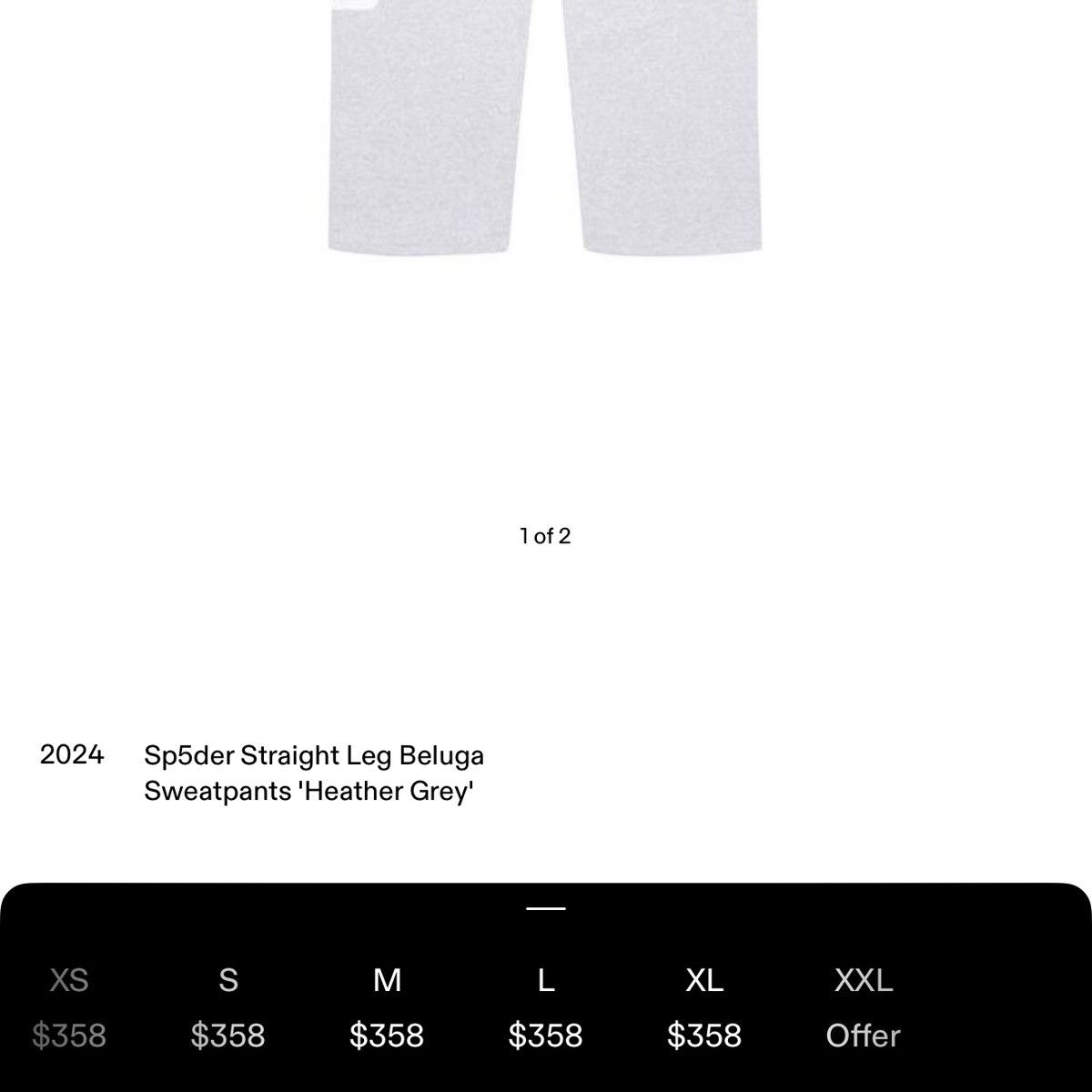 Young Thug spider worldwide young thug open-bottom sweatpants Size US 30 / EU 46 - 9 Thumbnail