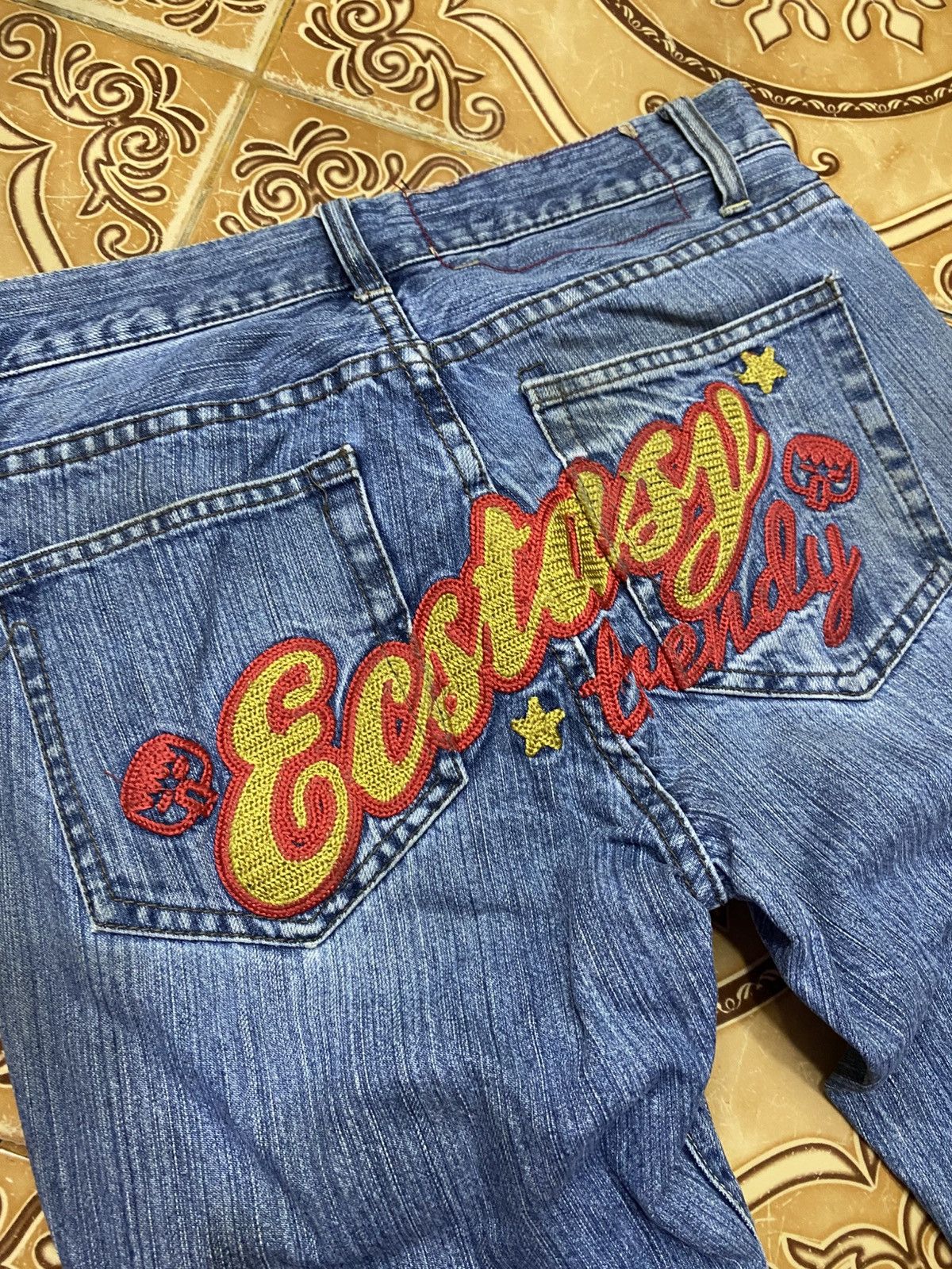 If Six Was Nine × Japanese Brand × Le Grande Bleu (L.G.B.) ECTASY Denim Y2k Style Size US 28 / EU 44 - 3 Thumbnail