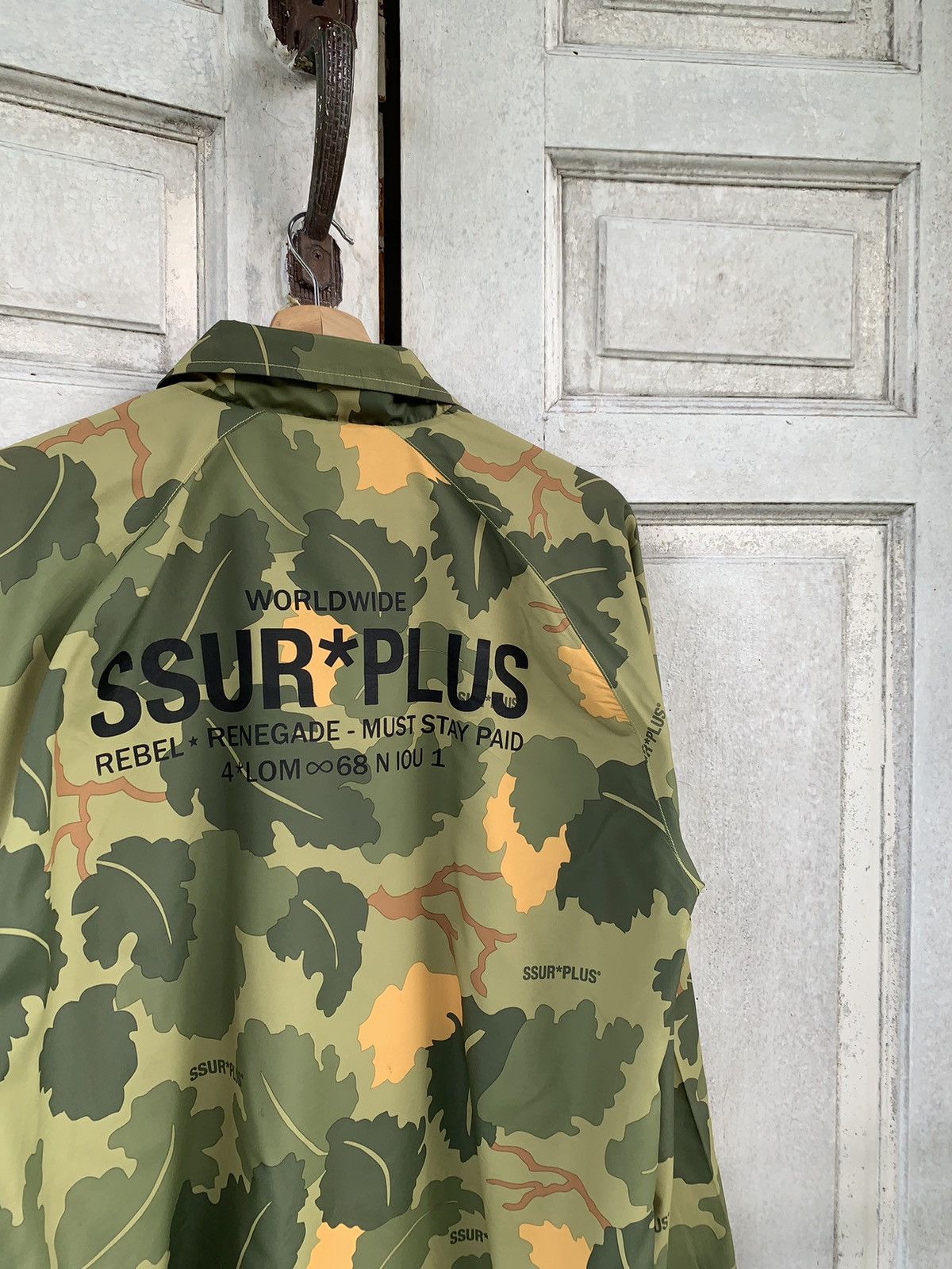 Japanese Brand × SSUR Rarely SSUR PLUS Tree Camo Coach Jacket Size US L / EU 52-54 / 3 - 2 Thumbnail