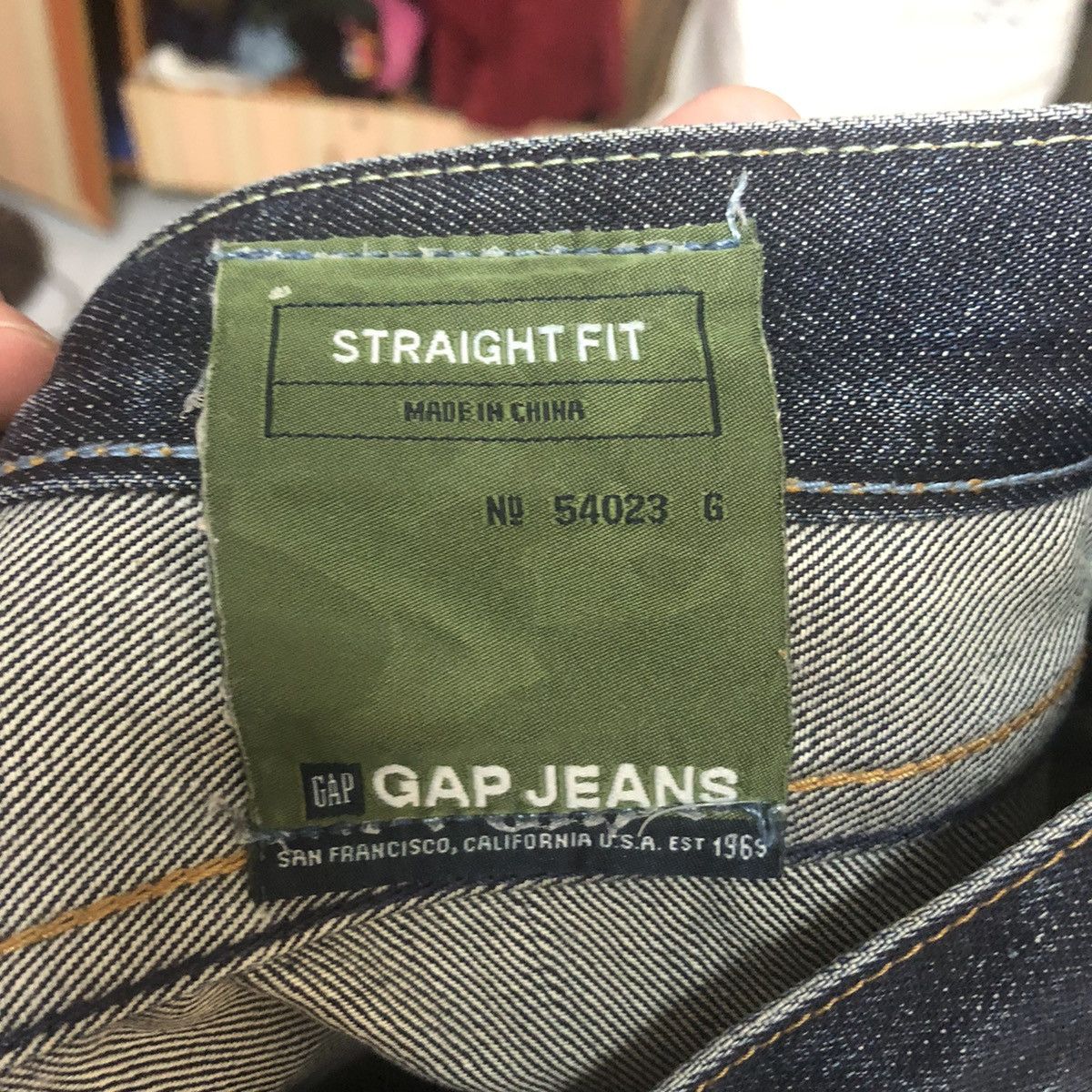Gap DL Gap Blue Denim Pants #C296 Size US 34 / EU 50 - 21 Thumbnail