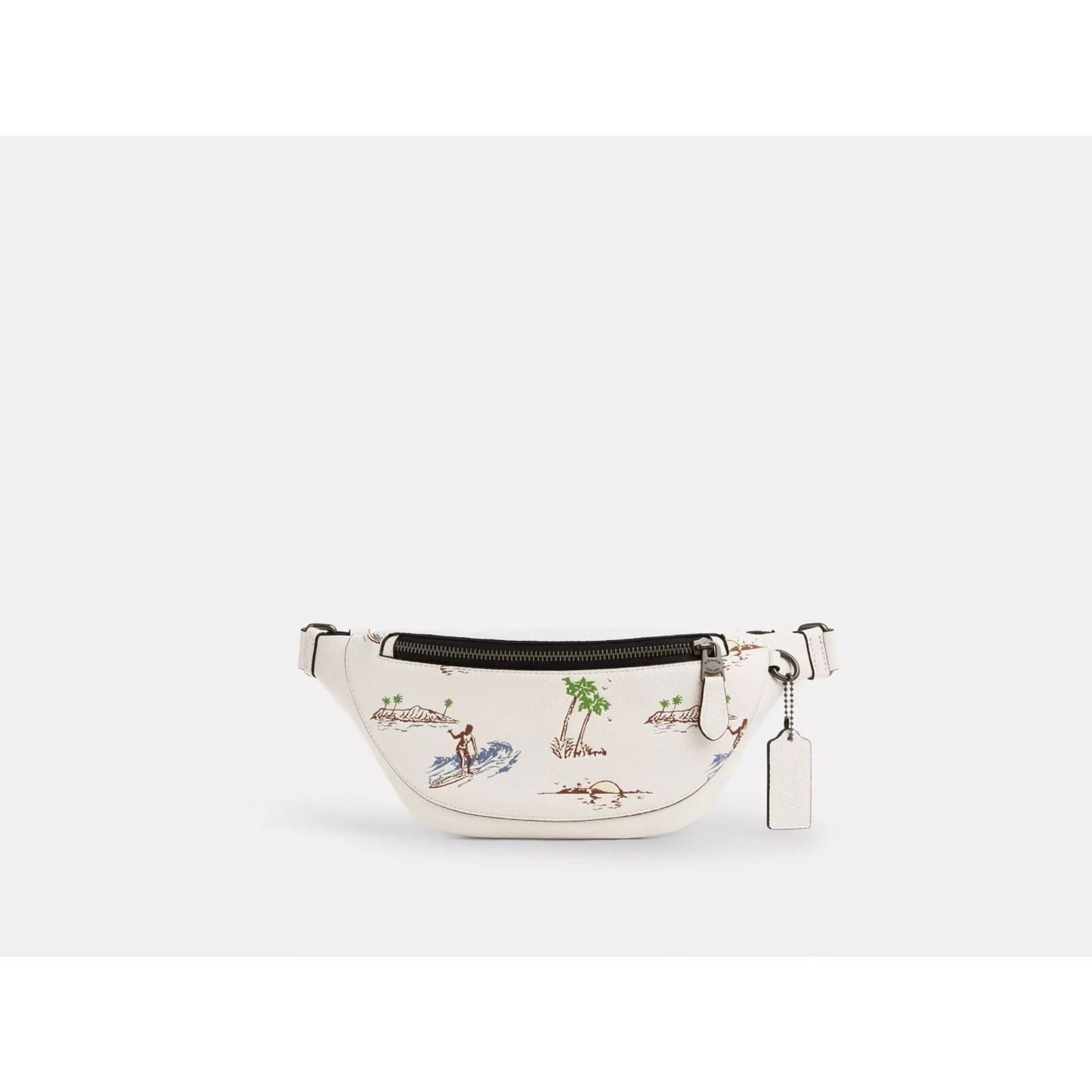 Coach NWT Coach CBI28 Warren Mini Belt Bag With Surf Print Hawaii Size ONE SIZE - 6 Thumbnail