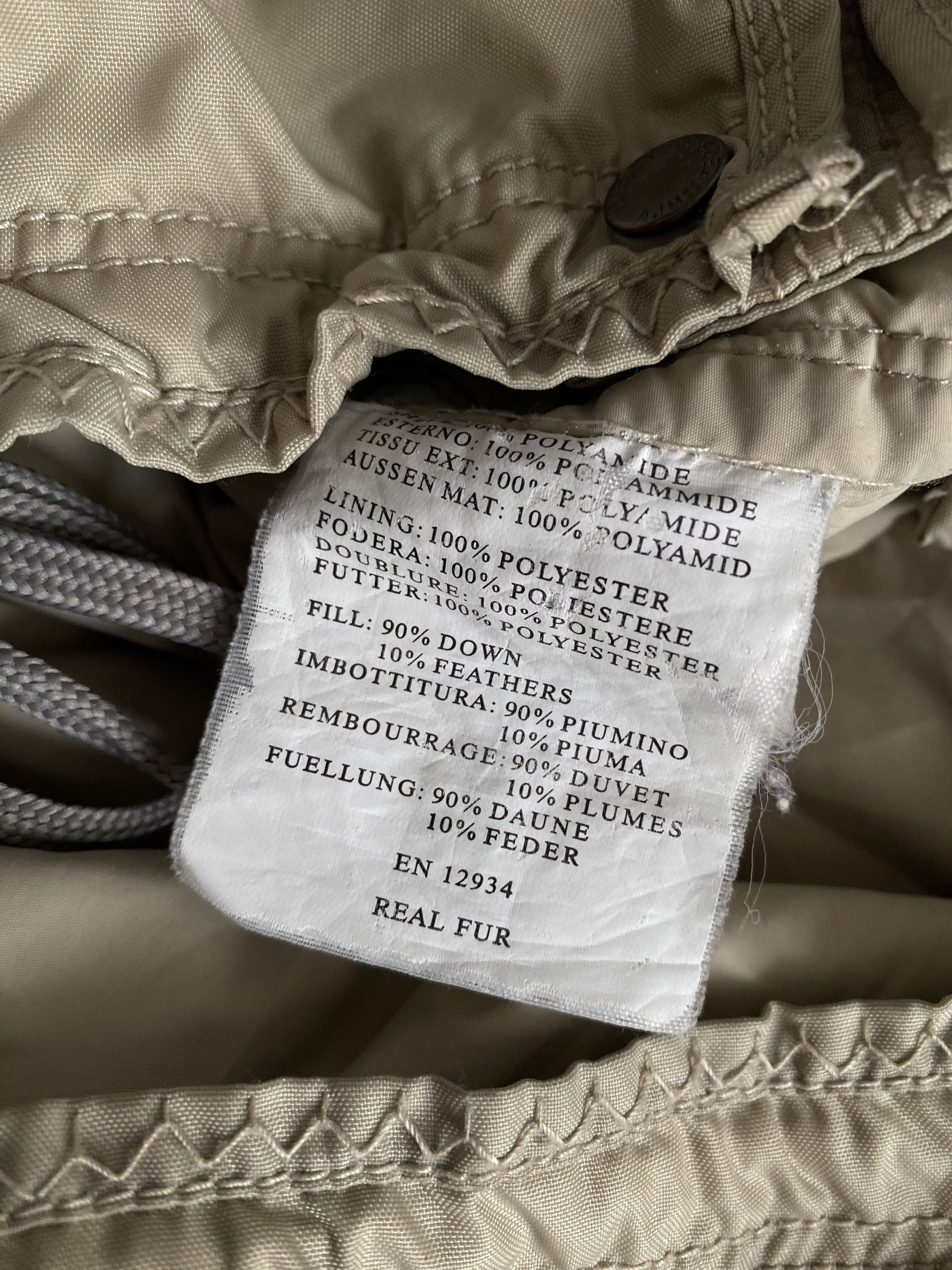Parajumpers × Vintage Parajumpers Masterpiece Parka Down Jacket Fur Size S / US 4 / IT 40 - 11 Thumbnail