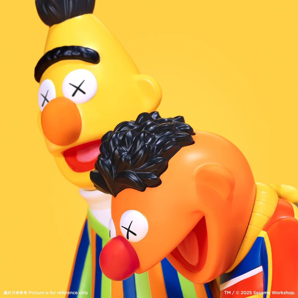 Kaws KAWS x Sesame Street Full Set Elmo Bert Ernie Oscar Big Bird Size ONE SIZE - 20 Thumbnail