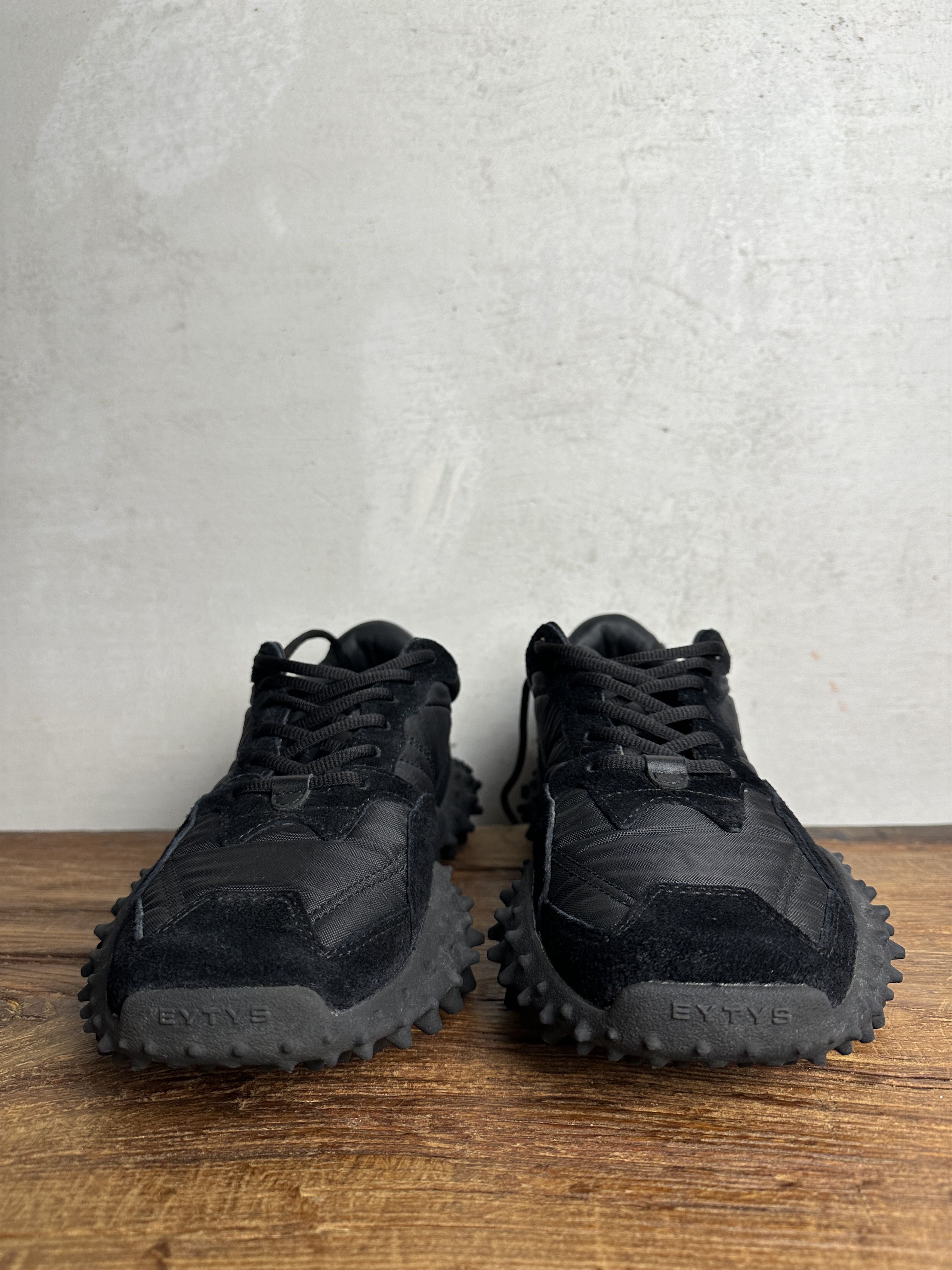 Eytys EYTYS Fugu Suede Black Sneakers Size US 11 / EU 44 - 7 Thumbnail
