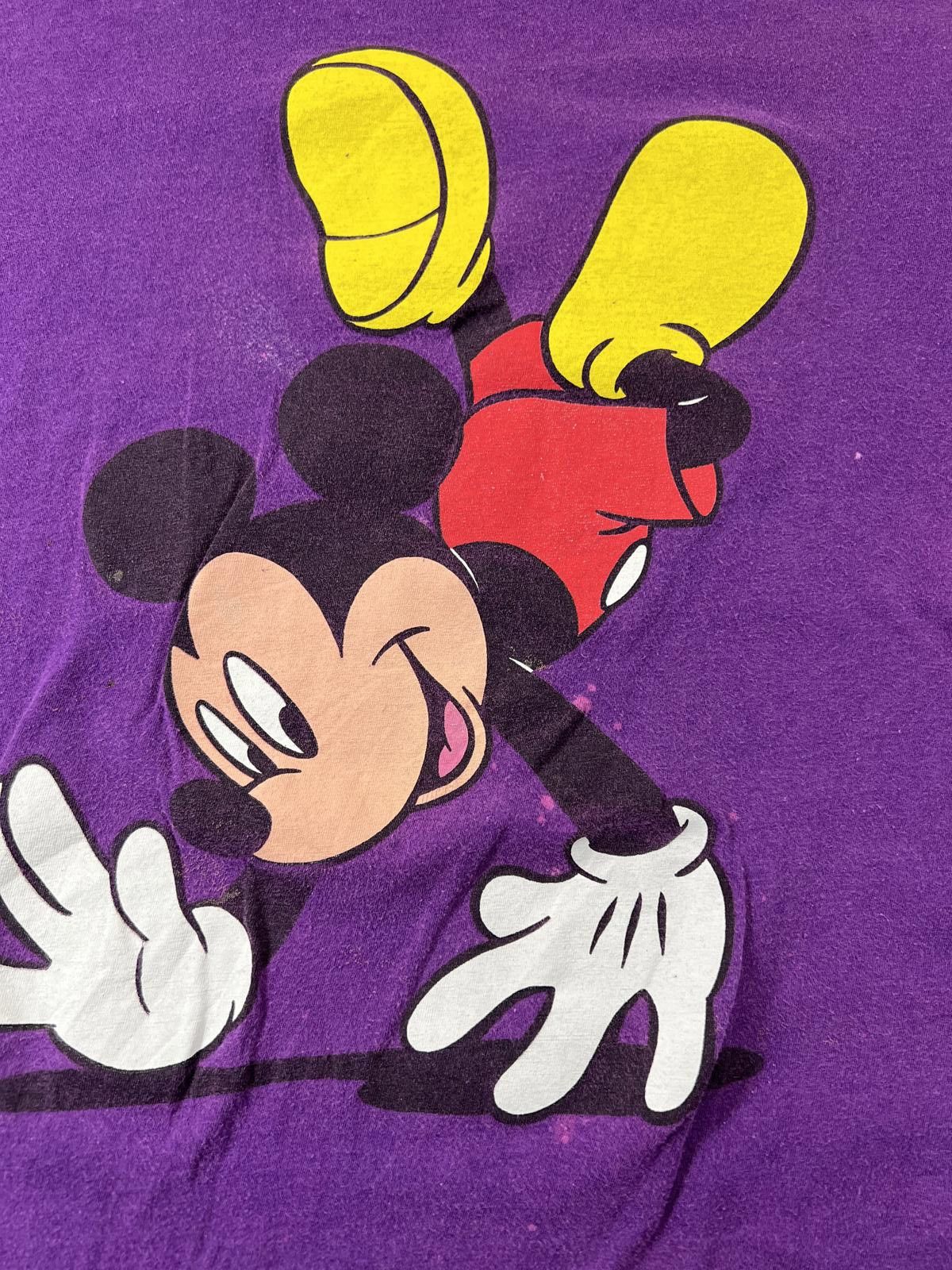 Mickey Unlimited Vintage Purple Mickey Mouse Graphic T-Shirt Size US M / EU 48-50 / 2 - 2 Thumbnail