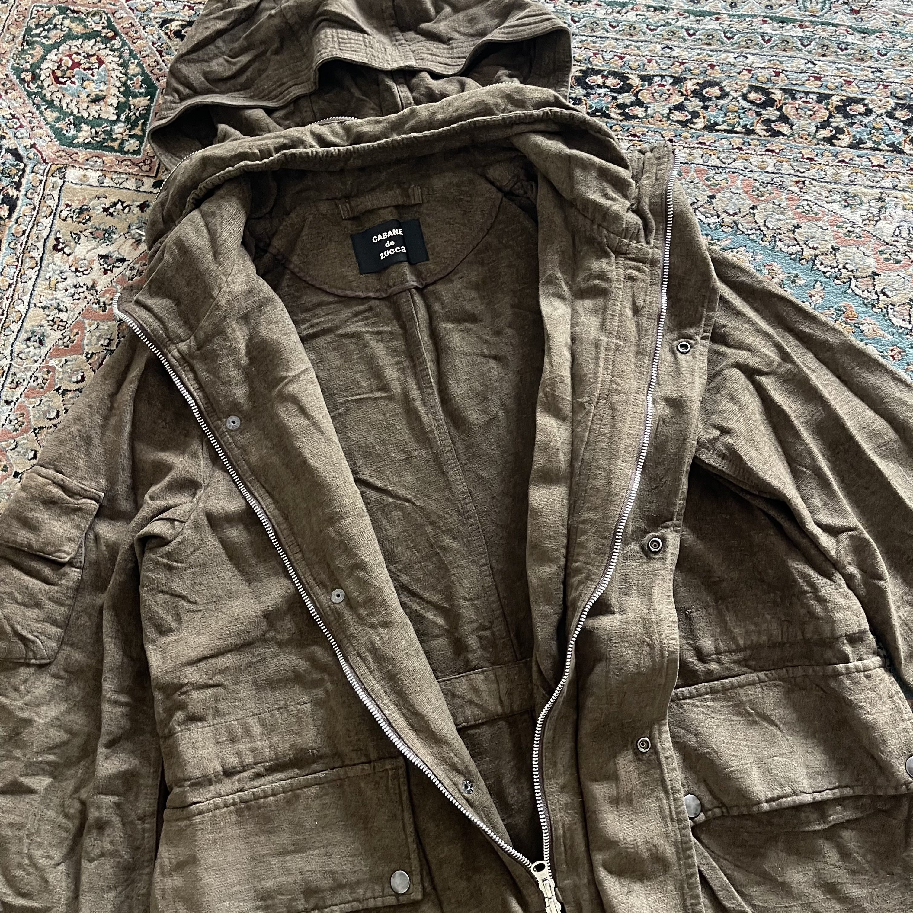 CABANE de ZUCCa × Issey Miyake Cabane De Zucca Tactical Streetwear Jacket Size US L / EU 52-54 / 3 - 12 Thumbnail