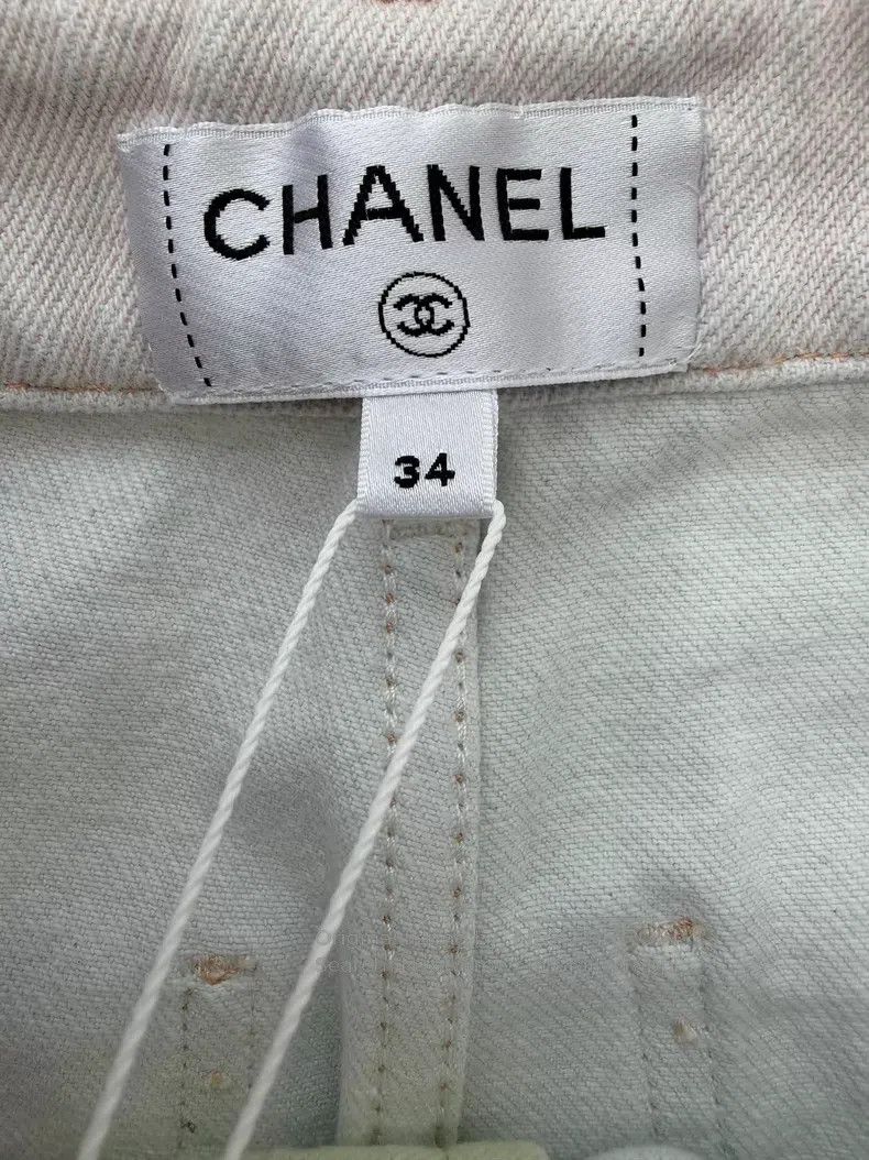 Chanel Chanel Beach Series Rainbow Jeans Size 42" / US 20 - 4 Thumbnail