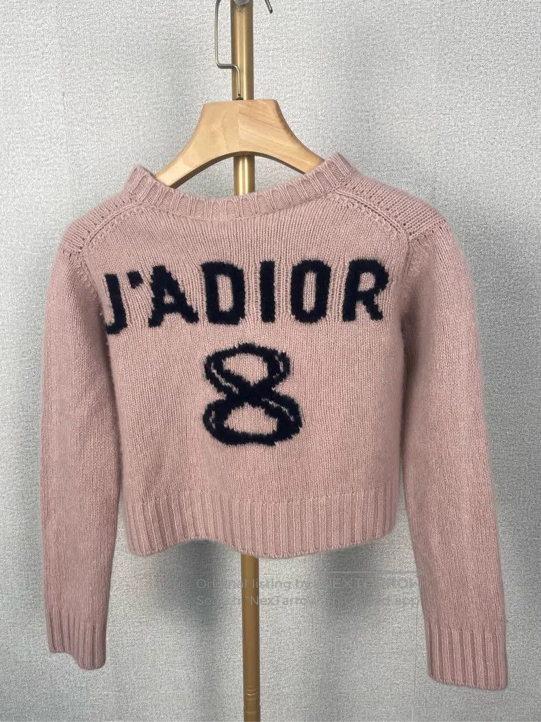 Dior Dior Nude pink wool sweater Size XS / US 0-2 / IT 36-38 - 2 Thumbnail