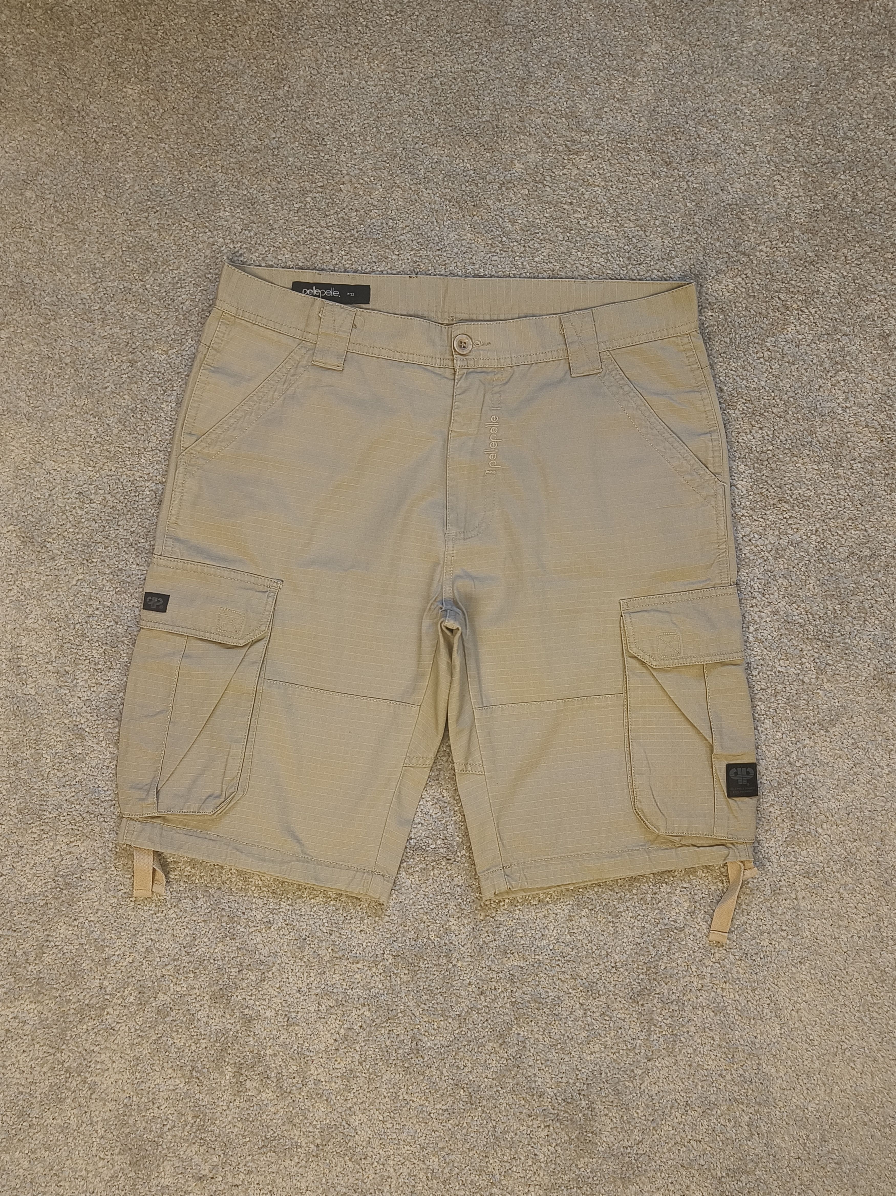 Pelle Pelle Pelle Pelle Crossfit Drawstrings Cargo Shorts Size US 31 - 1 Thumbnail