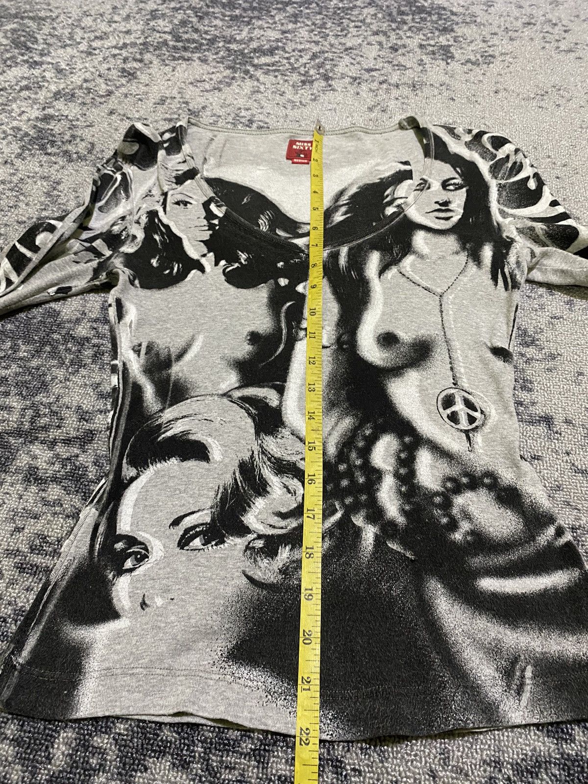 Hysteric Glamour Y2k Miss sixty “hysteric style” longsleeve Size M / US 6-8 / IT 42-44 - 10 Thumbnail