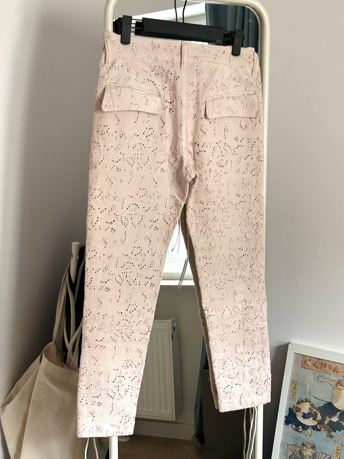 Isabel Marant Isabel Marant Eyelet Cropped Pants Size 24" / US 00 / IT 34 - 8 Thumbnail
