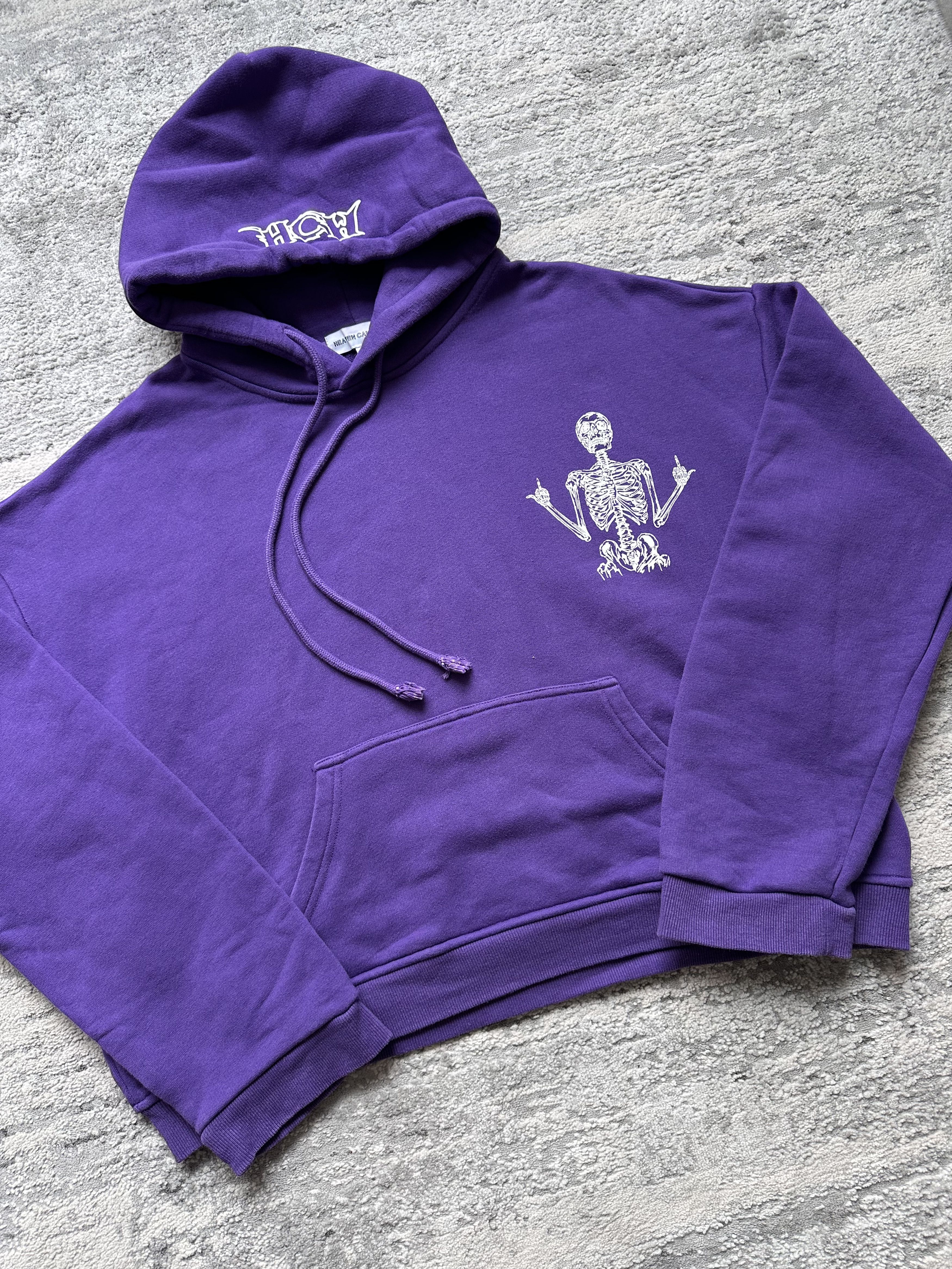 Vintage Heaven Can Wait Vertigo Purple Hoodie Size US L / EU 52-54 / 3 - 2 Thumbnail