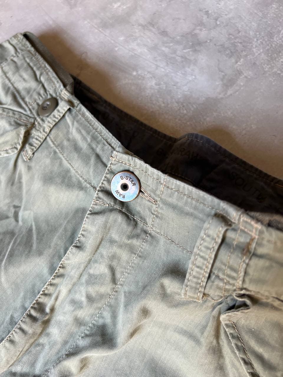 G-Star × Vintage Vintage G-Star Raw Cargo Short Size US 33 - 5 Thumbnail