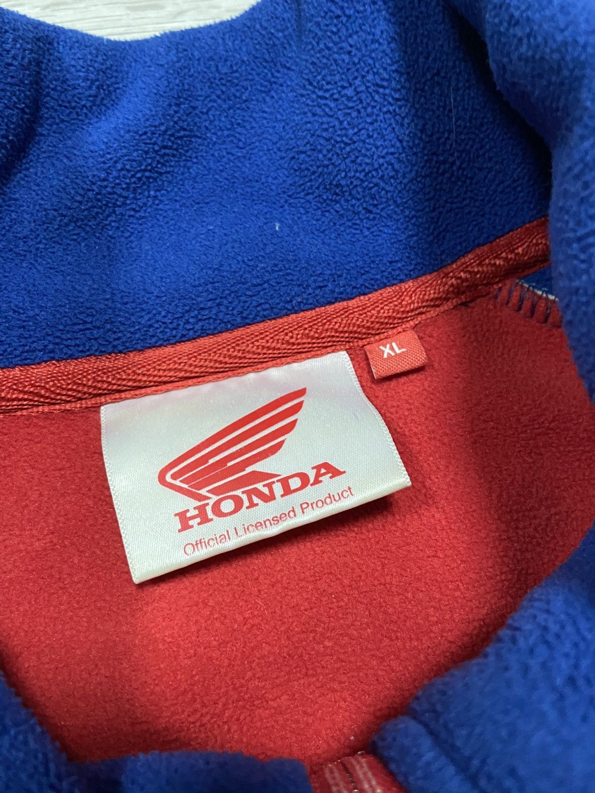 Honda Honda racing vintage fleece zip Size US XL / EU 56 / 4 - 10 Thumbnail