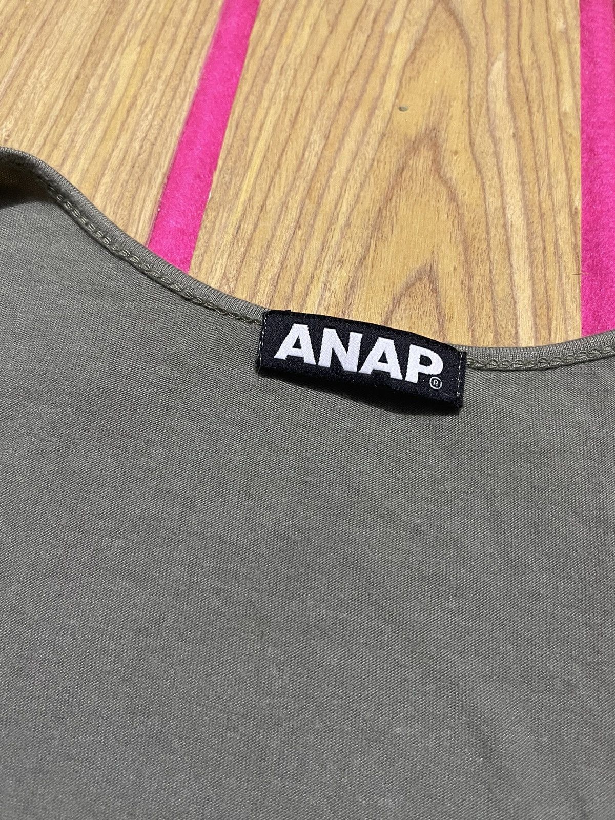 If Six Was Nine ANAP Y2K TANK TOPS with iron embossed emlem motif Size M / US 6-8 / IT 42-44 - 5 Thumbnail