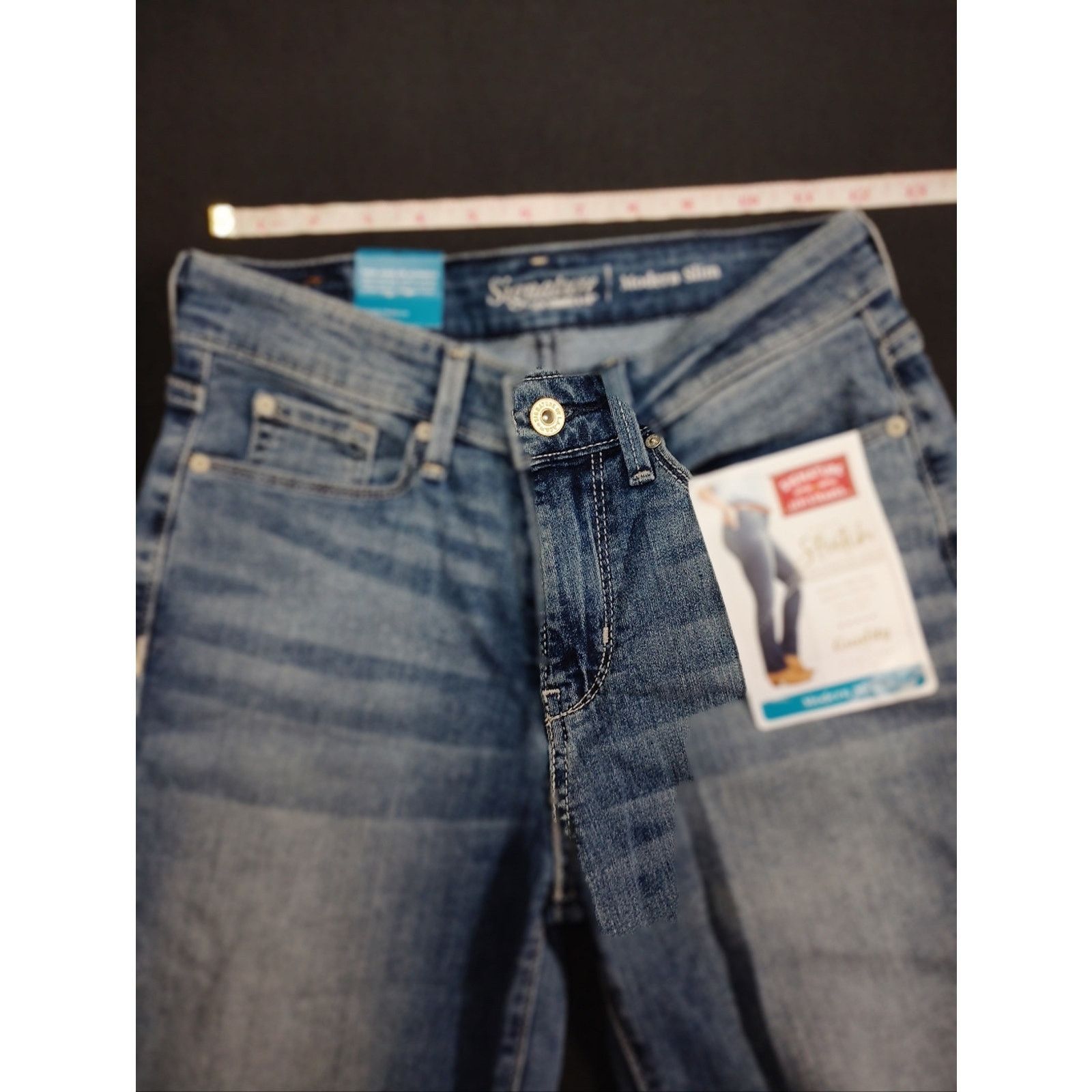 Levi's Signature by Levi Strauss Light Wash Skinny Jeans Size 26" / US 2 / IT 38 - 6 Thumbnail