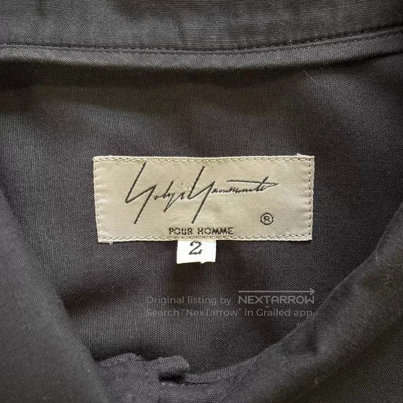 Yohji Yamamoto Yohji Yamamoto 17ss show button-down shirt Size US M / EU 48-50 / 2 - 7 Thumbnail