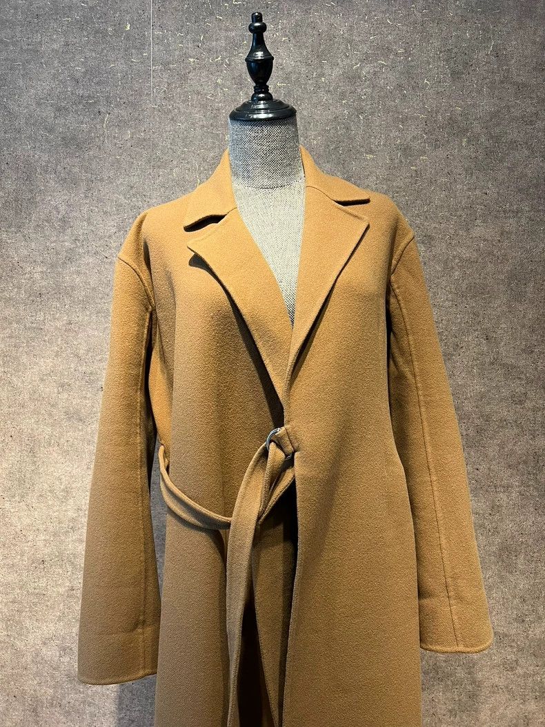 Jil Sander Jil Sander size 32 Beige wool coat Size 4XL / US 24-26 - 6 Thumbnail